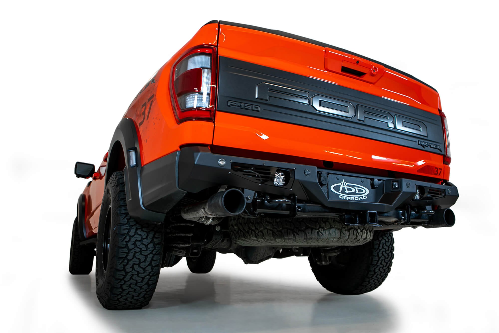 ADD R210141370103 2021 - 2023 Ford Raptor Bomber Rear Bumper - Rugged Truck Gear
