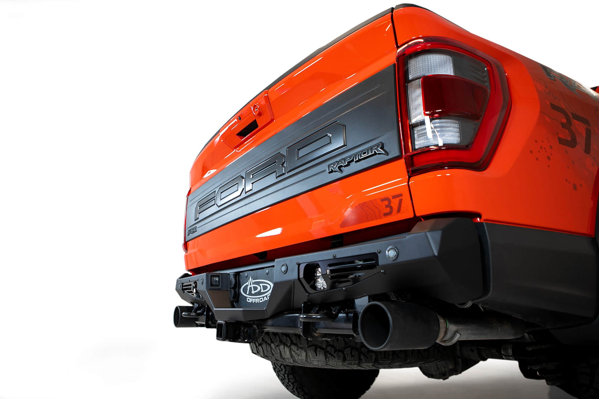 ADD R210141370103 2021 - 2023 Ford Raptor Bomber Rear Bumper - Rugged Truck Gear