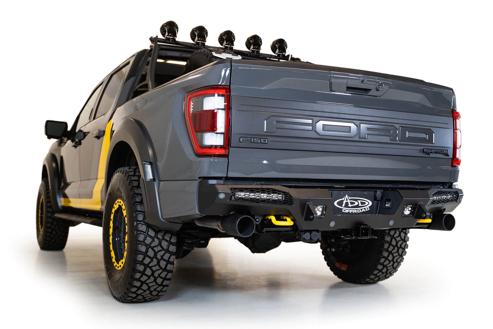 ADD R210151430103 2021 - 2023 Ford Raptor HoneyBadger Rear Bumper - Rugged Truck Gear