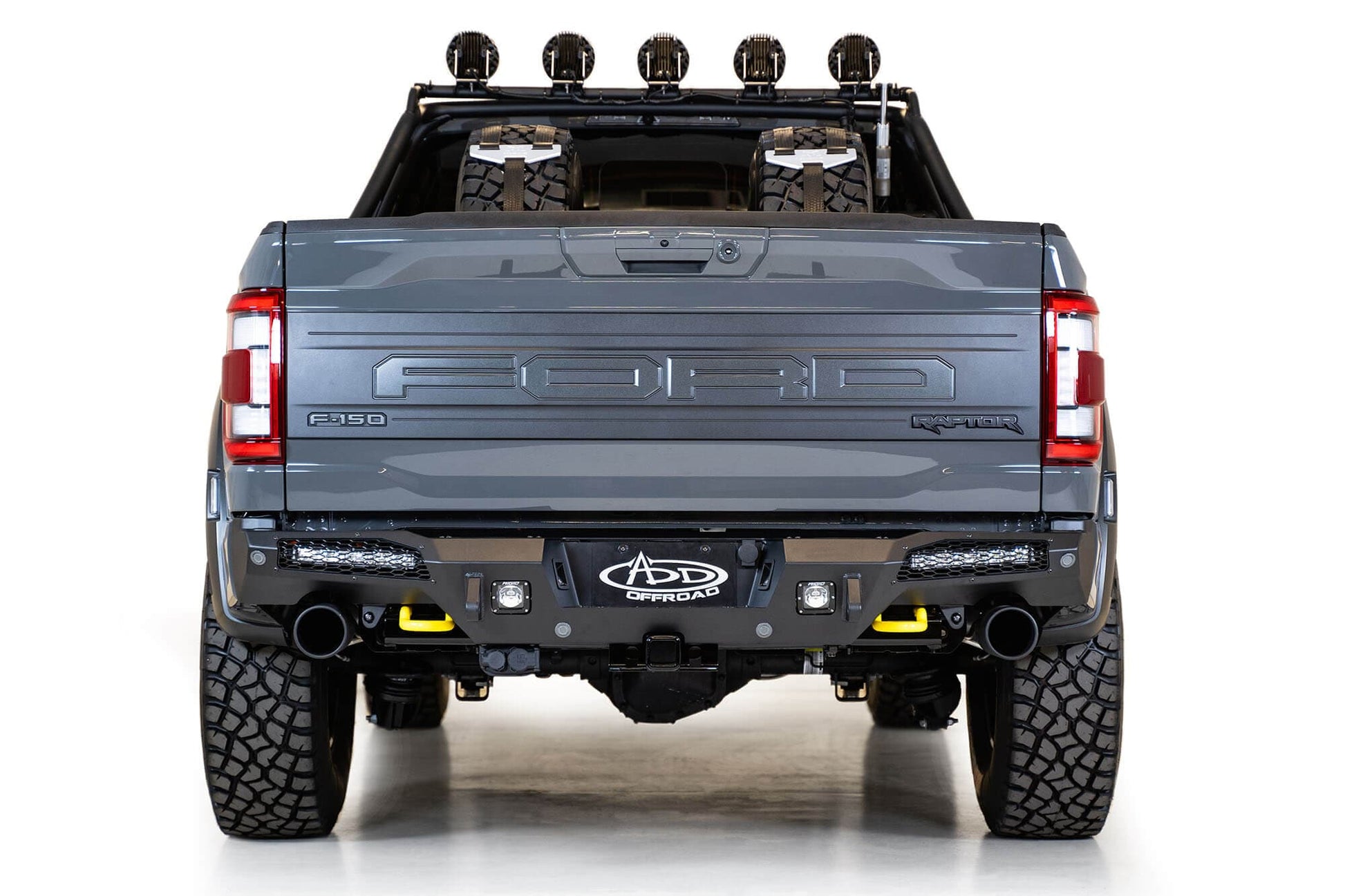 ADD R210151430103 2021 - 2023 Ford Raptor HoneyBadger Rear Bumper - Rugged Truck Gear