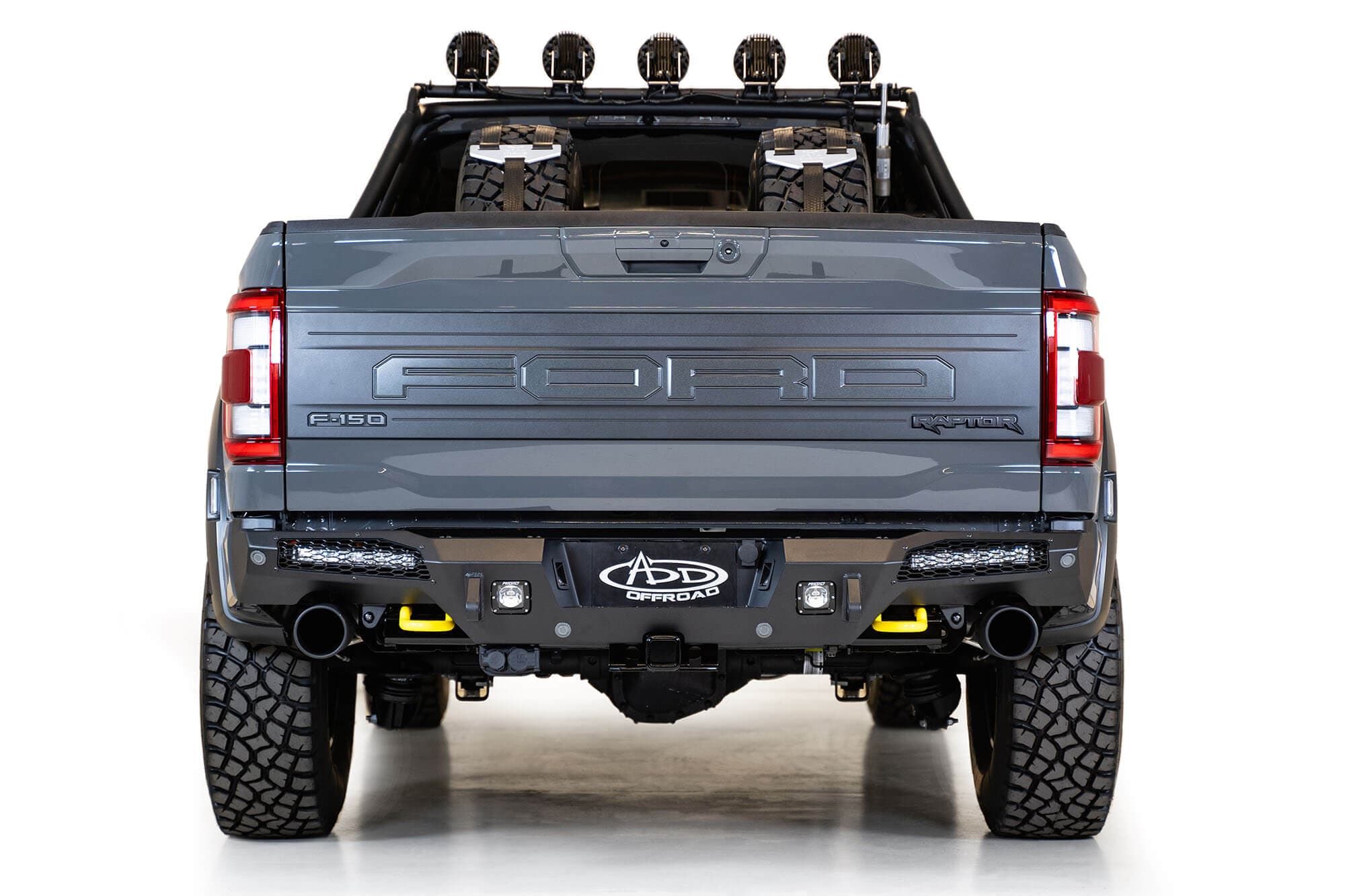 ADD R210151430103 2021 - 2023 Ford Raptor HoneyBadger Rear Bumper - Rugged Truck Gear