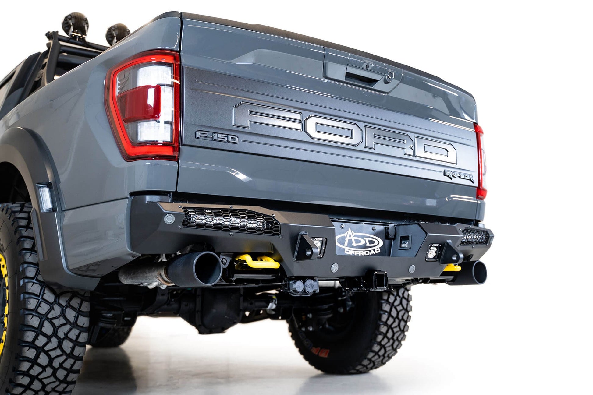 ADD R210151430103 2021 - 2023 Ford Raptor HoneyBadger Rear Bumper - Rugged Truck Gear