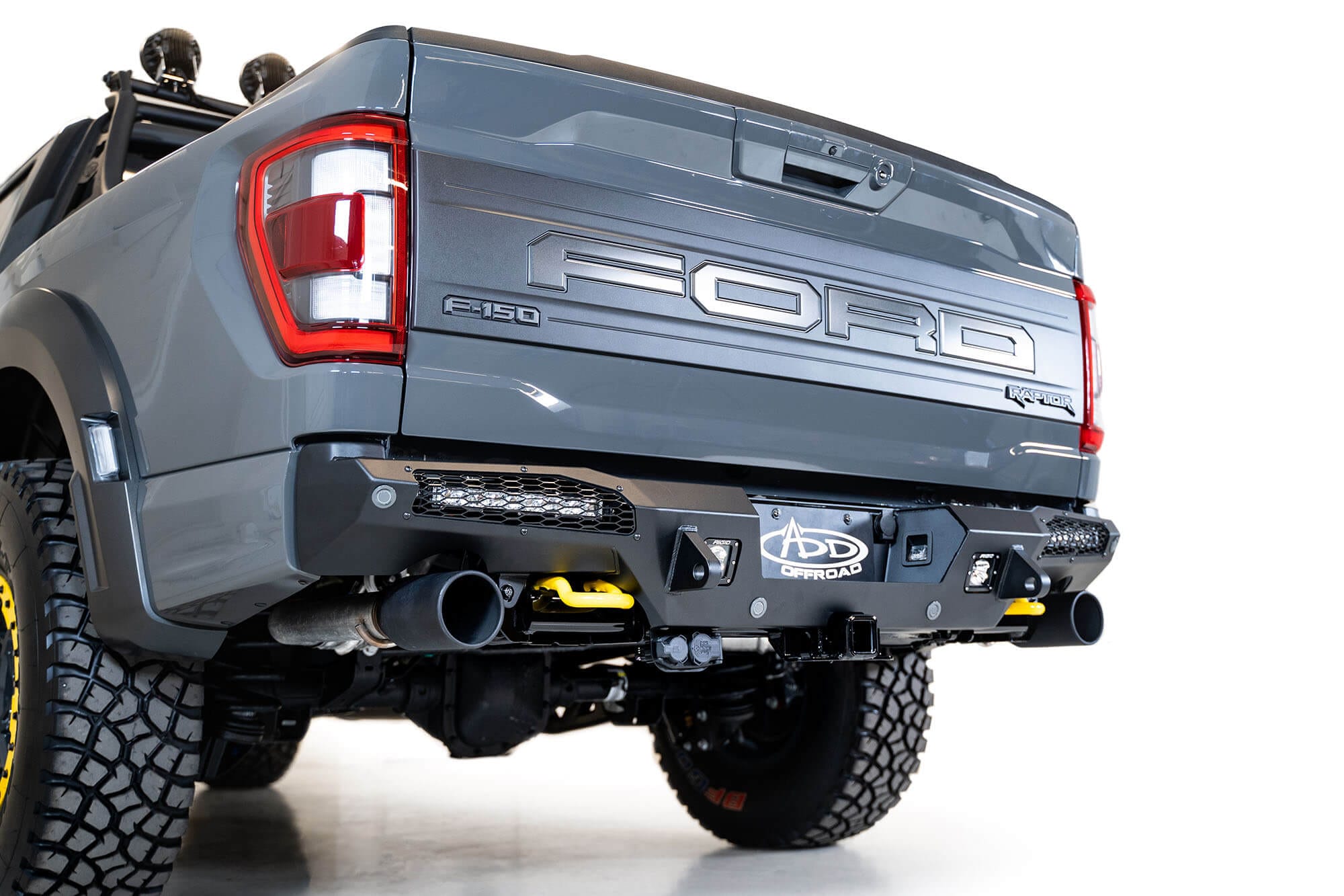 ADD R210151430103 2021 - 2023 Ford Raptor HoneyBadger Rear Bumper - Rugged Truck Gear