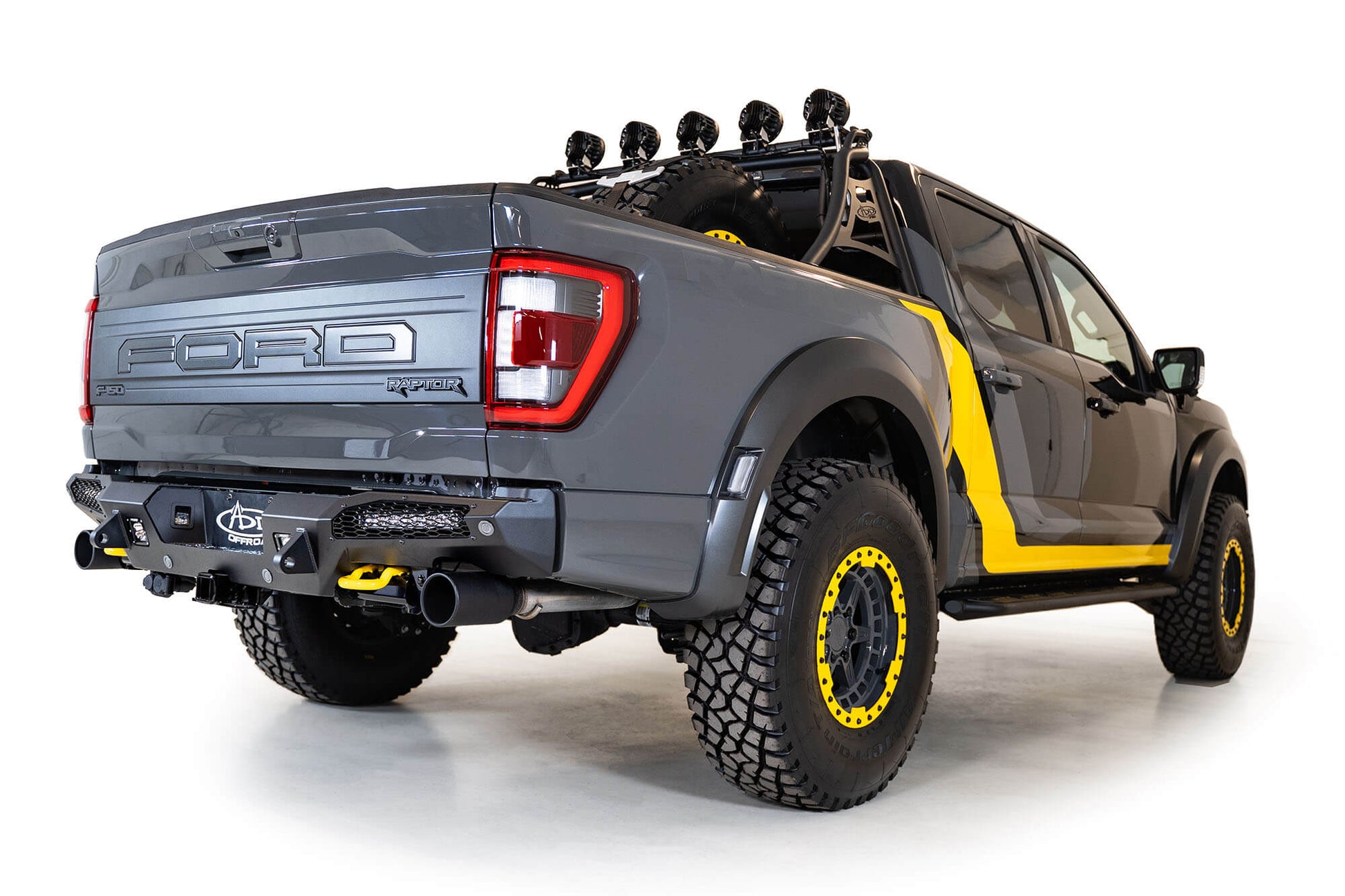 ADD R210151430103 2021 - 2023 Ford Raptor HoneyBadger Rear Bumper - Rugged Truck Gear