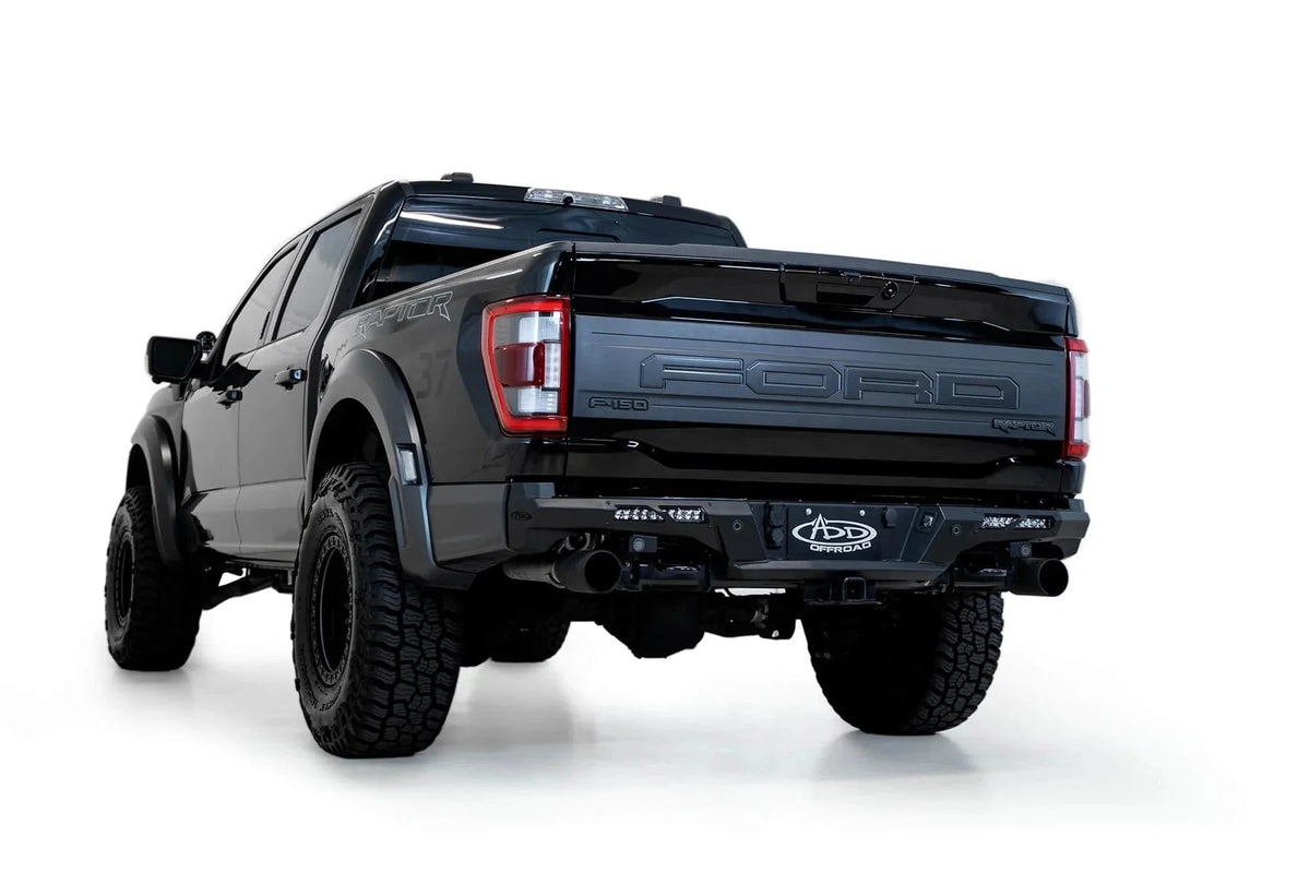 ADD R210191190103 2021 - 2024 Ford F150 Raptor Phantom Rear Bumper - Rugged Truck Gear
