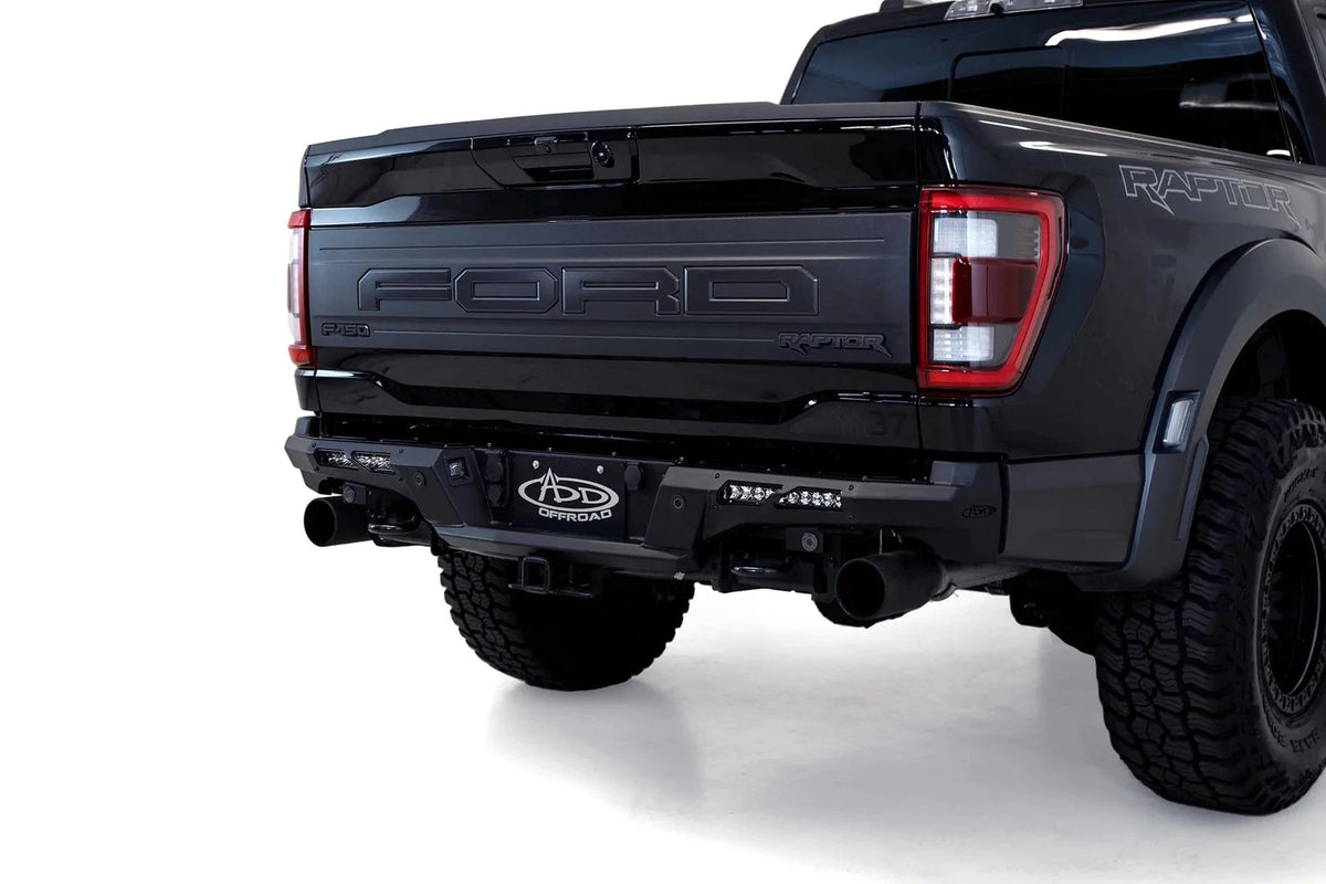 ADD R210191190103 2021 - 2024 Ford F150 Raptor Phantom Rear Bumper - Rugged Truck Gear