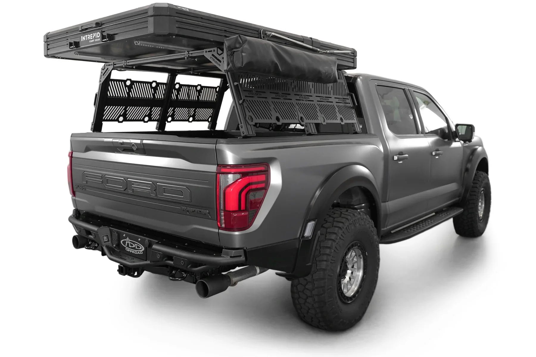 ADD R210245090103 2021 - 2024 Ford F150 Raptor Race Series Dovetail Rear Bumper - Rugged Truck Gear