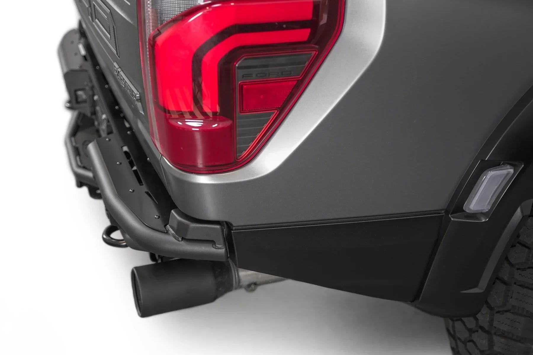 ADD R210245090103 2021 - 2024 Ford F150 Raptor Race Series Dovetail Rear Bumper - Rugged Truck Gear