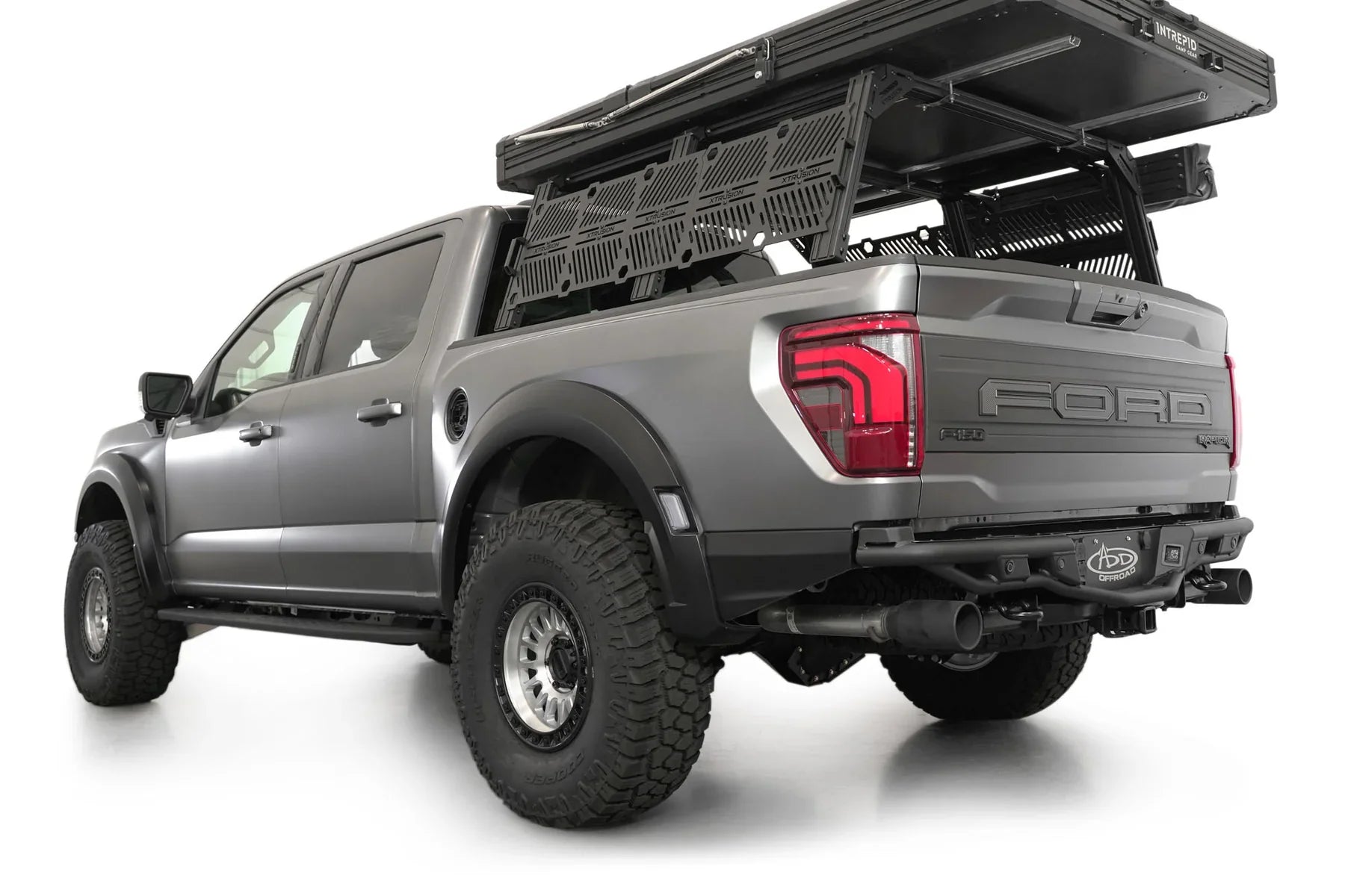 ADD R210245090103 2021 - 2024 Ford F150 Raptor Race Series Dovetail Rear Bumper - Rugged Truck Gear