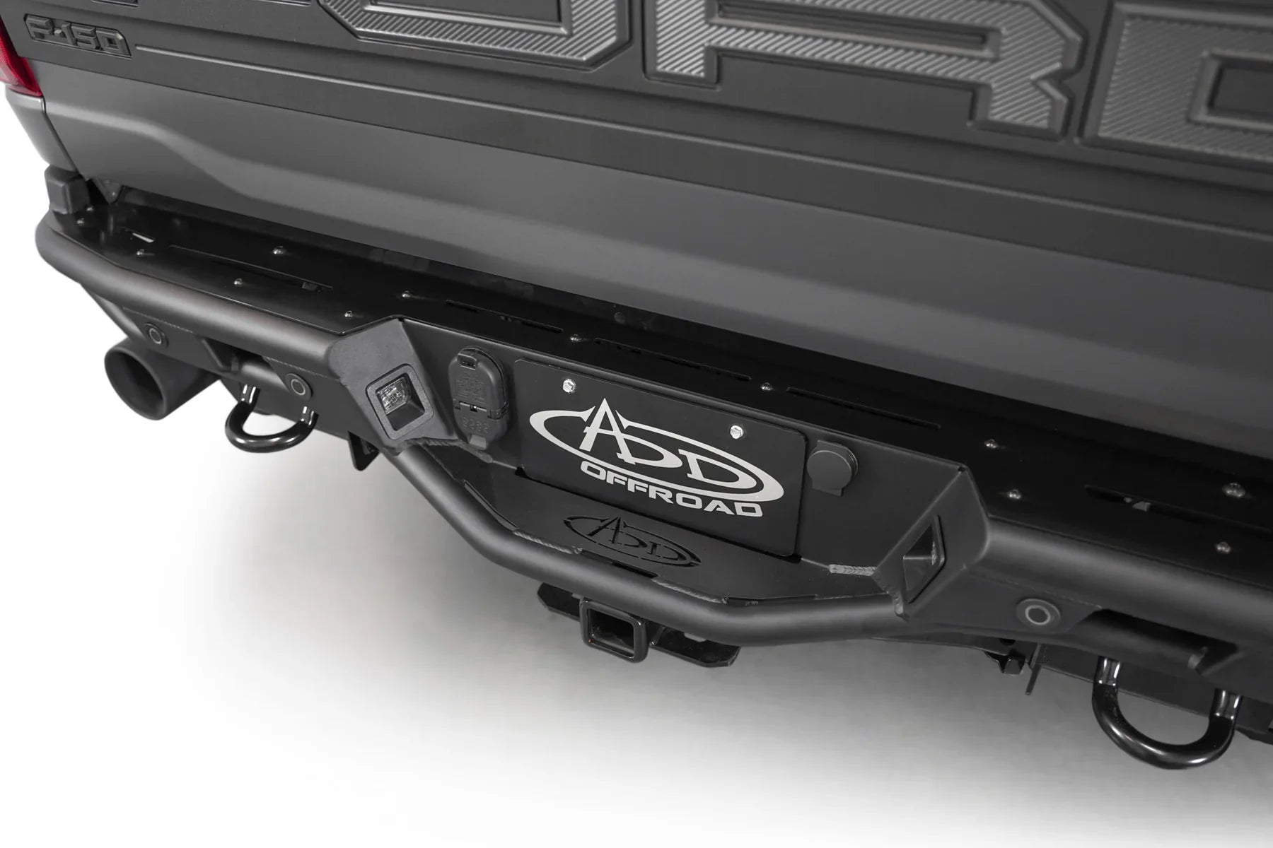 ADD R210245090103 2021 - 2024 Ford F150 Raptor Race Series Dovetail Rear Bumper - Rugged Truck Gear