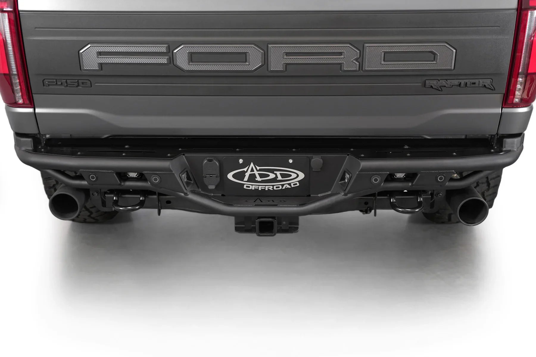 ADD R210245090103 2021 - 2024 Ford F150 Raptor Race Series Dovetail Rear Bumper - Rugged Truck Gear
