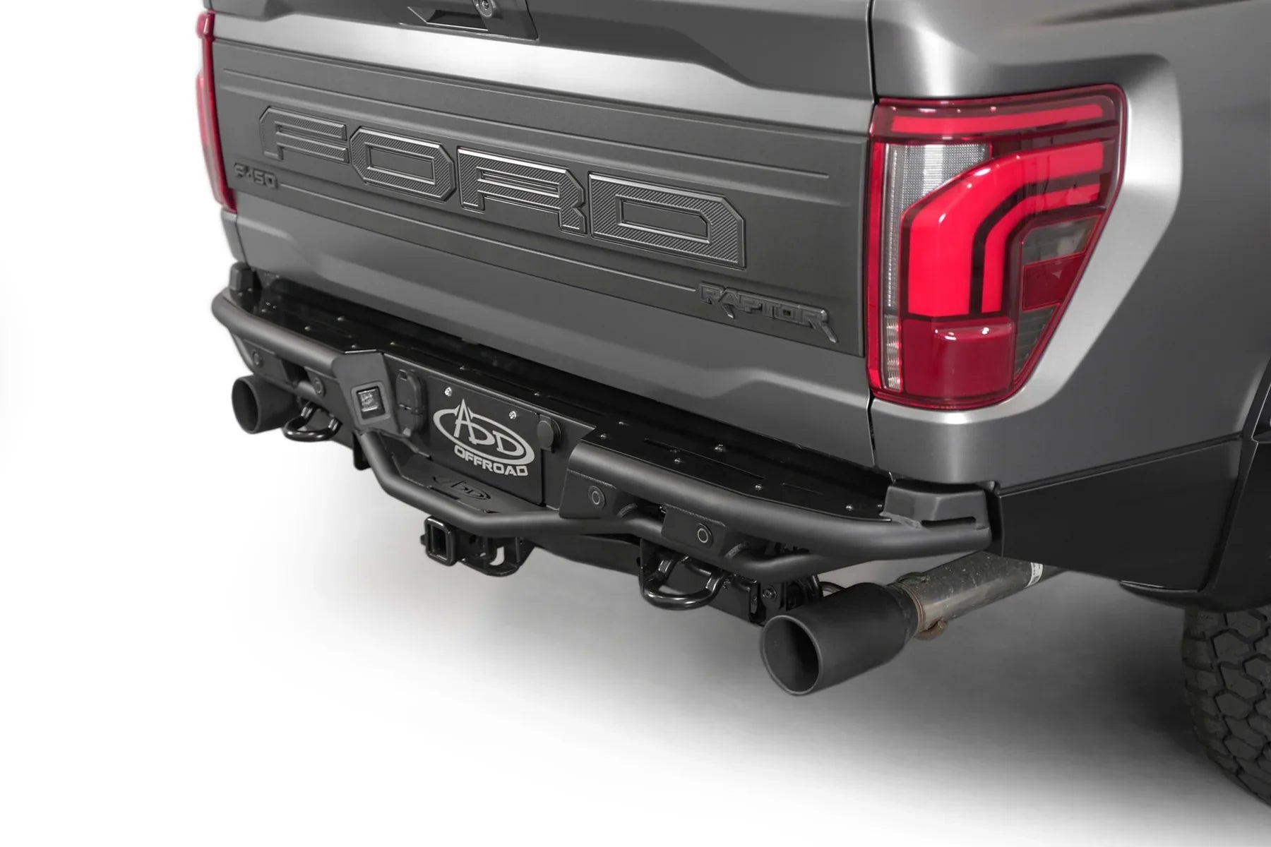 ADD R210245090103 2021 - 2024 Ford F150 Raptor Race Series Dovetail Rear Bumper - Rugged Truck Gear