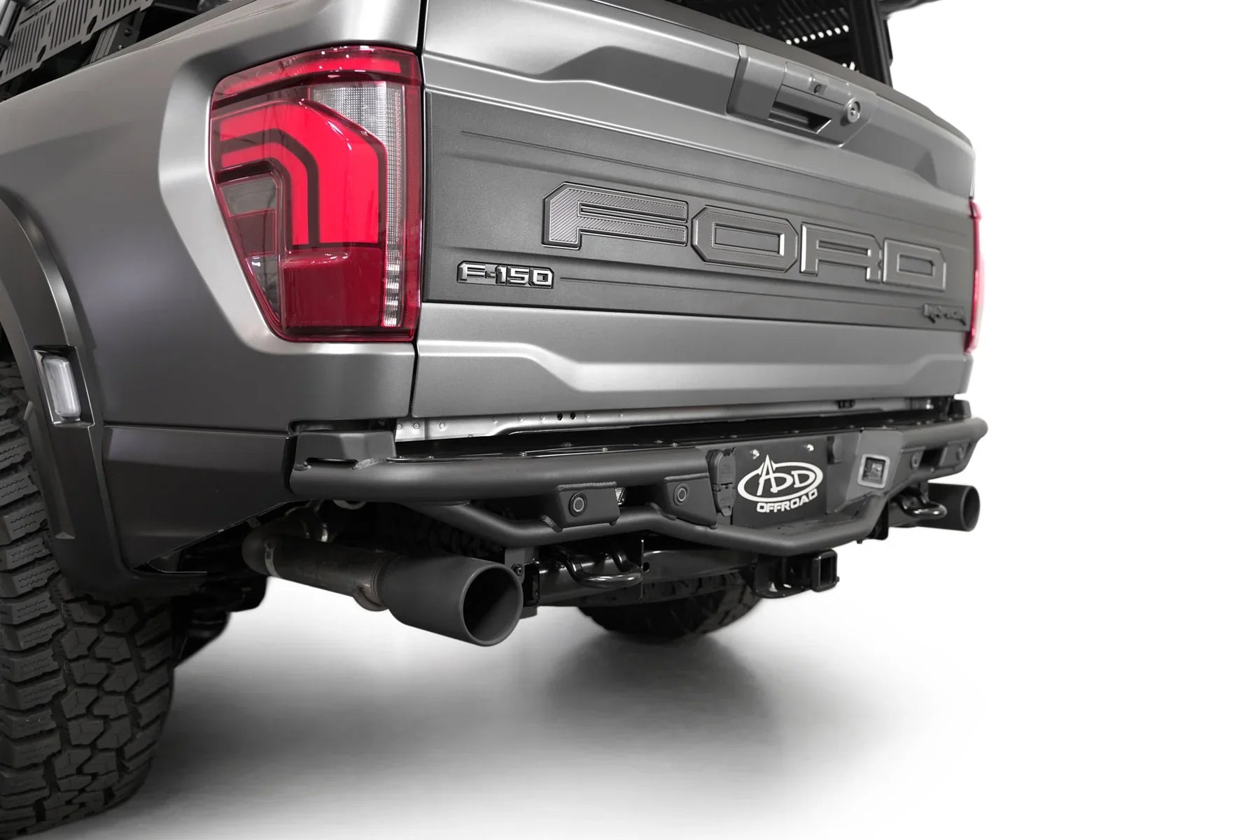 ADD R210245090103 2021 - 2024 Ford F150 Raptor Race Series Dovetail Rear Bumper - Rugged Truck Gear