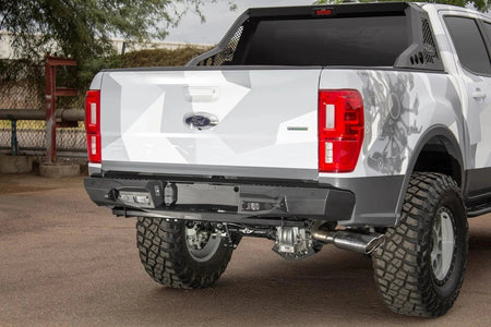 ADD R221231280103 2019 - 2022 Ford Ranger Stealth Fighter Rear Bumper - Rugged Truck Gear