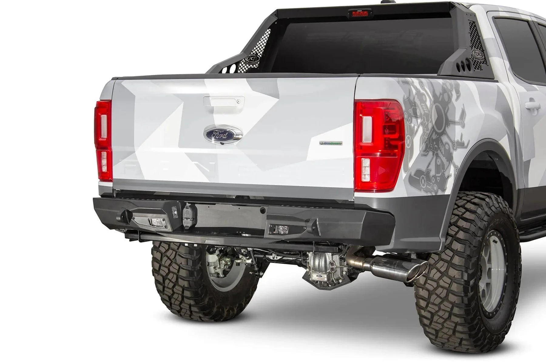Stepside Ranger Rear Bumper Ford Ranger Bumpers – Rugged Truck Gear