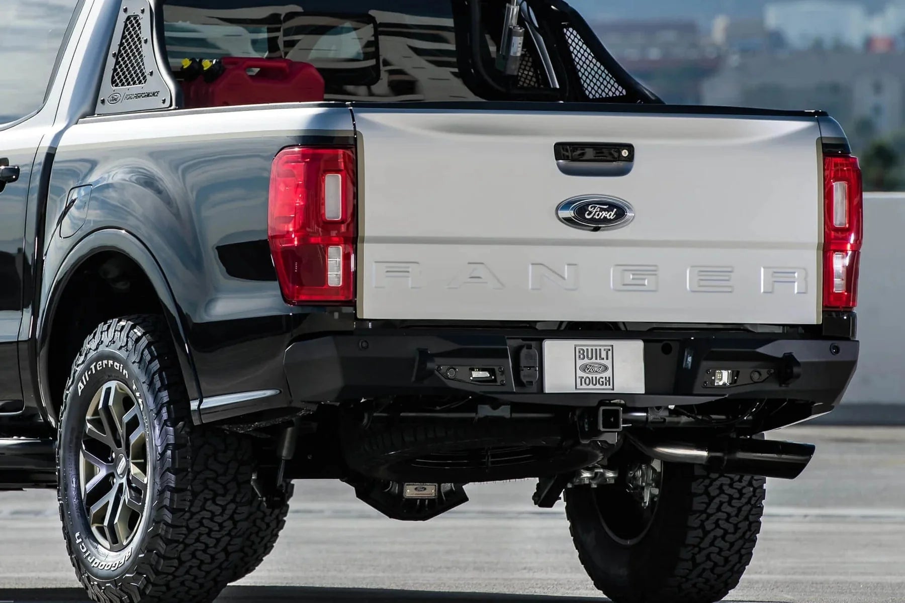ADD R221231280103 2019 - 2022 Ford Ranger Stealth Fighter Rear Bumper - Rugged Truck Gear