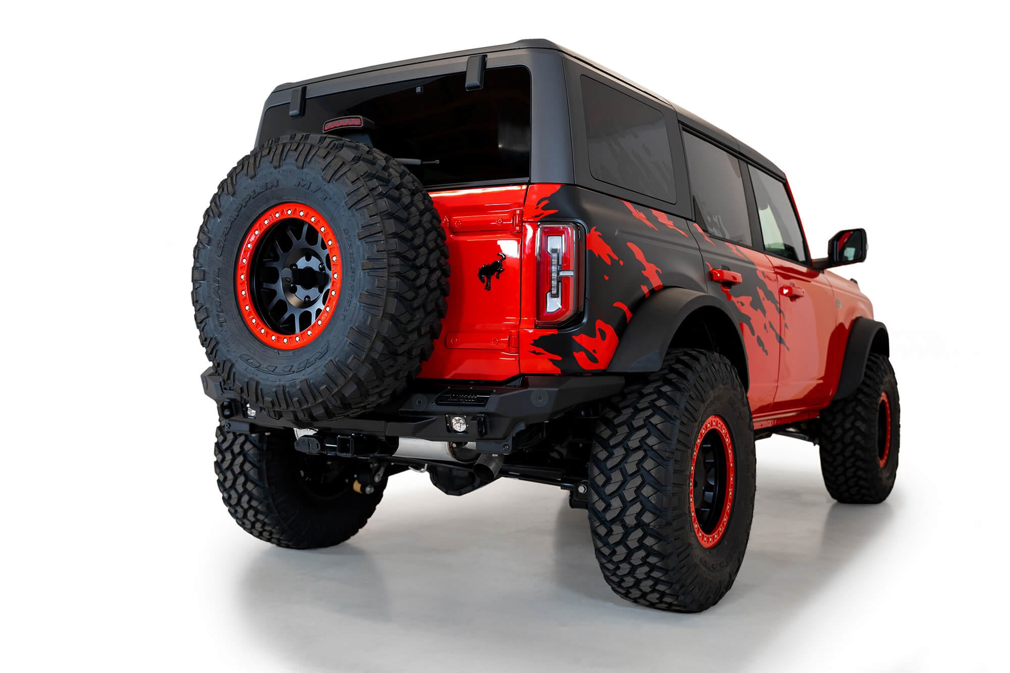 ADD R230081370103 2021 - 2023 Ford Bronco Stealth Fighter Rear Bumper - Rugged Truck Gear
