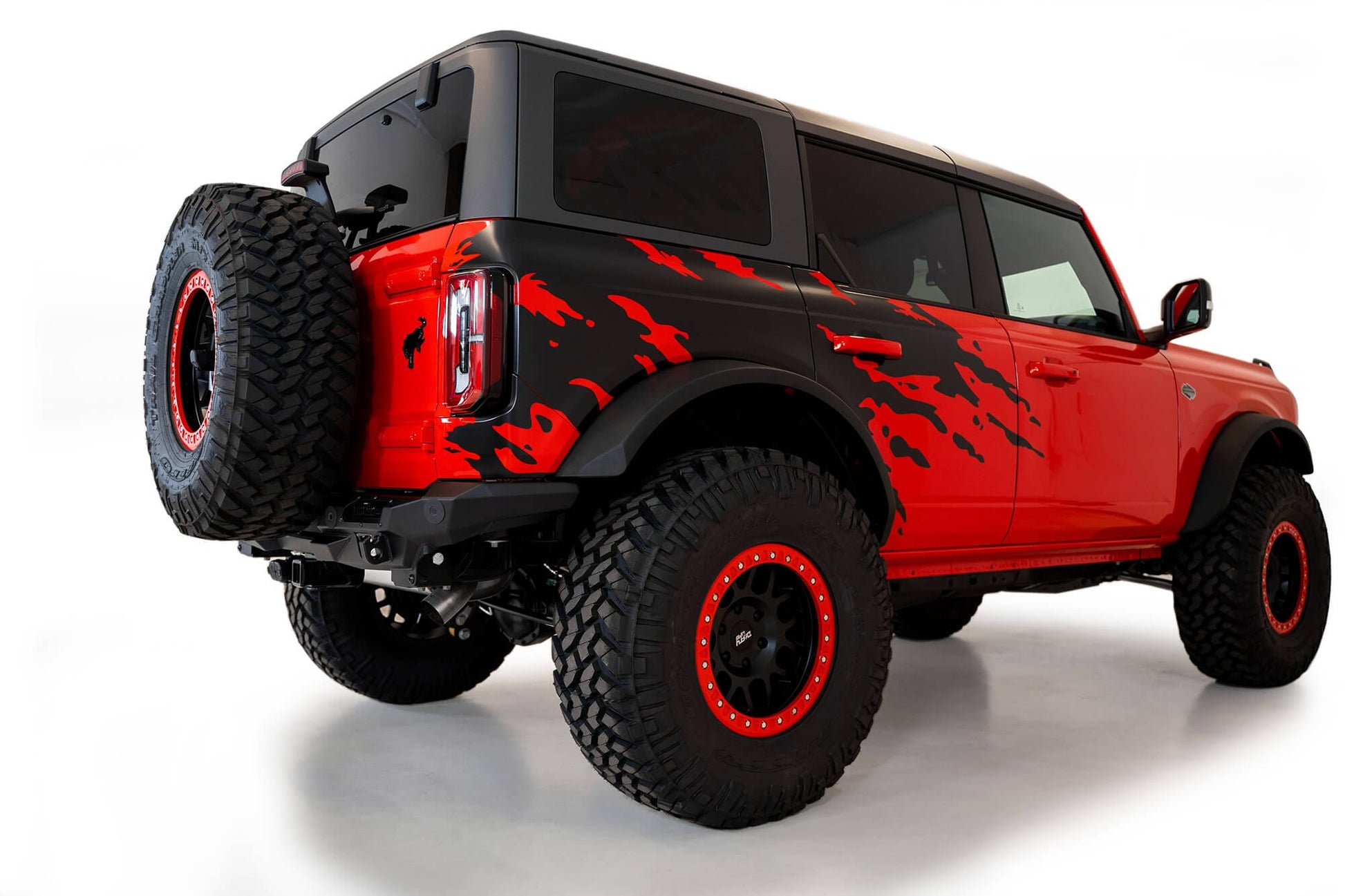 ADD R230081370103 2021 - 2023 Ford Bronco Stealth Fighter Rear Bumper - Rugged Truck Gear