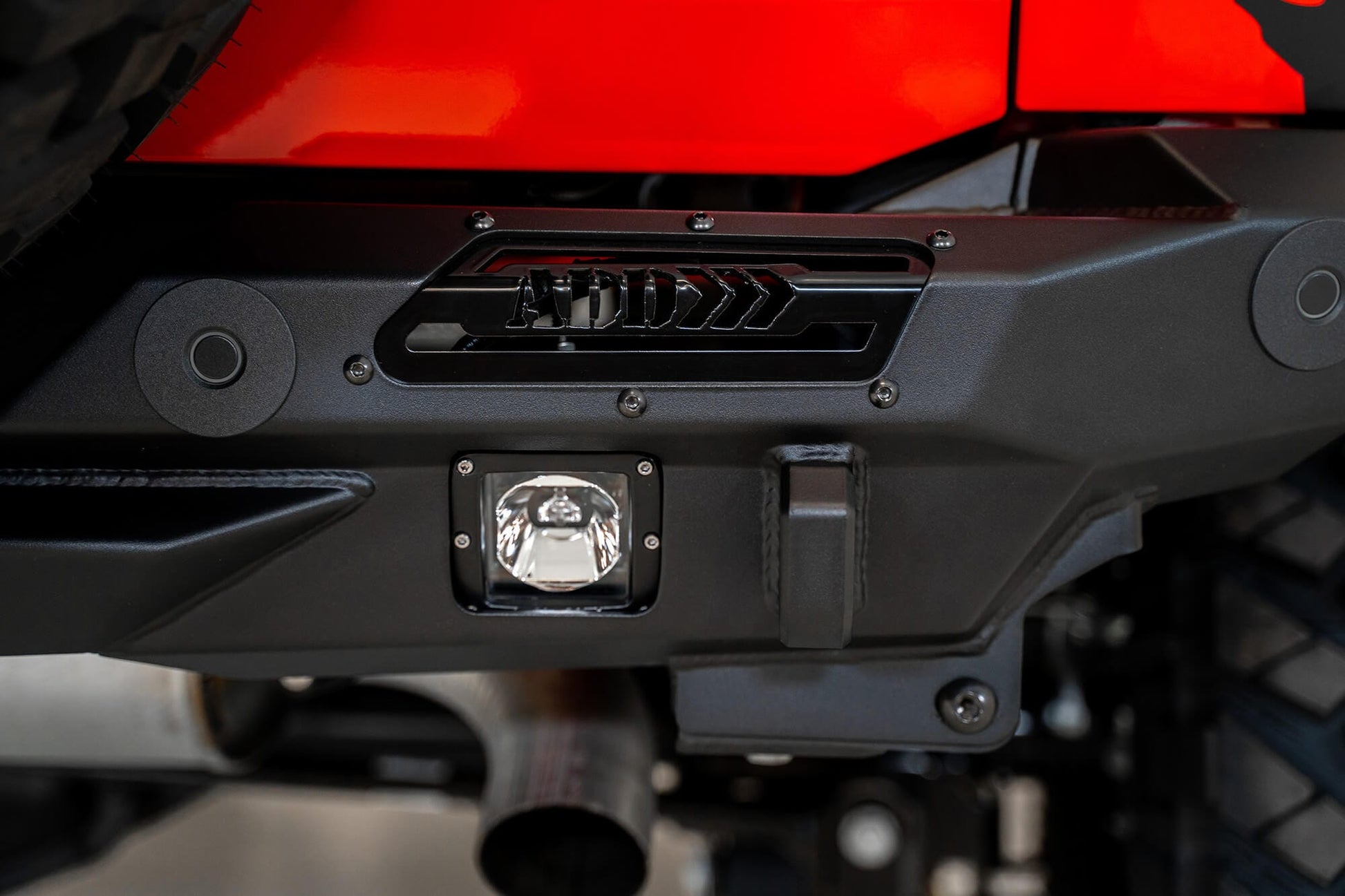 ADD R230081370103 2021 - 2023 Ford Bronco Stealth Fighter Rear Bumper - Rugged Truck Gear