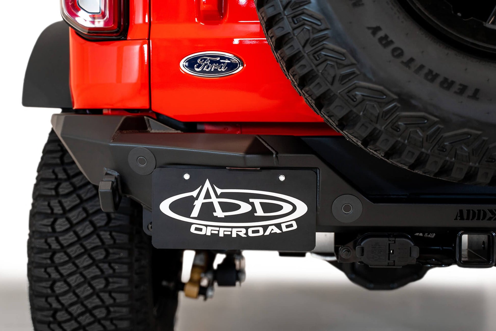 ADD R23012NA01NA 2021 - 2023 Ford Bronco Rock Fighter Rear Bumper - Rugged Truck Gear