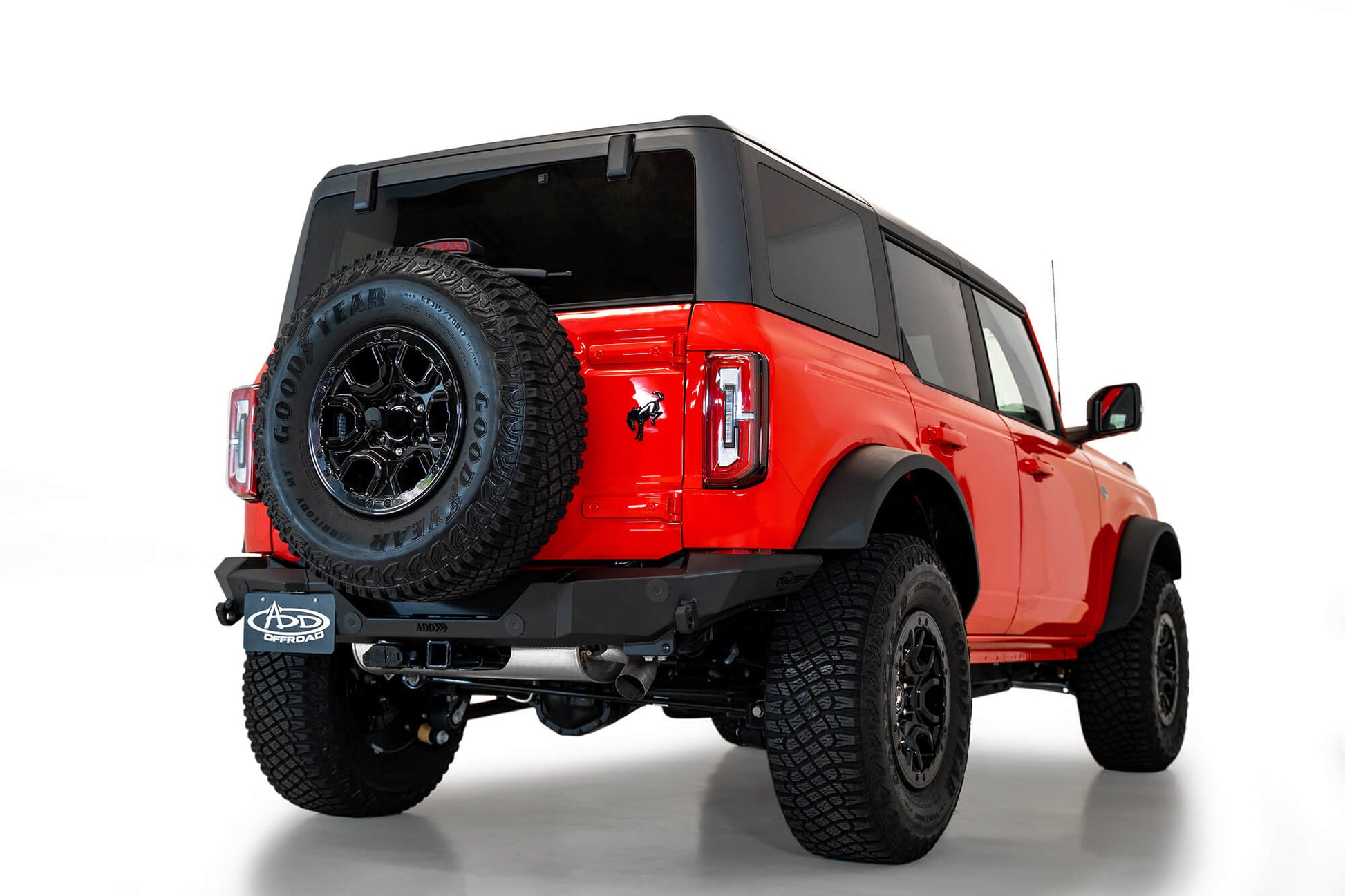 ADD R23012NA01NA 2021 - 2023 Ford Bronco Rock Fighter Rear Bumper - Rugged Truck Gear