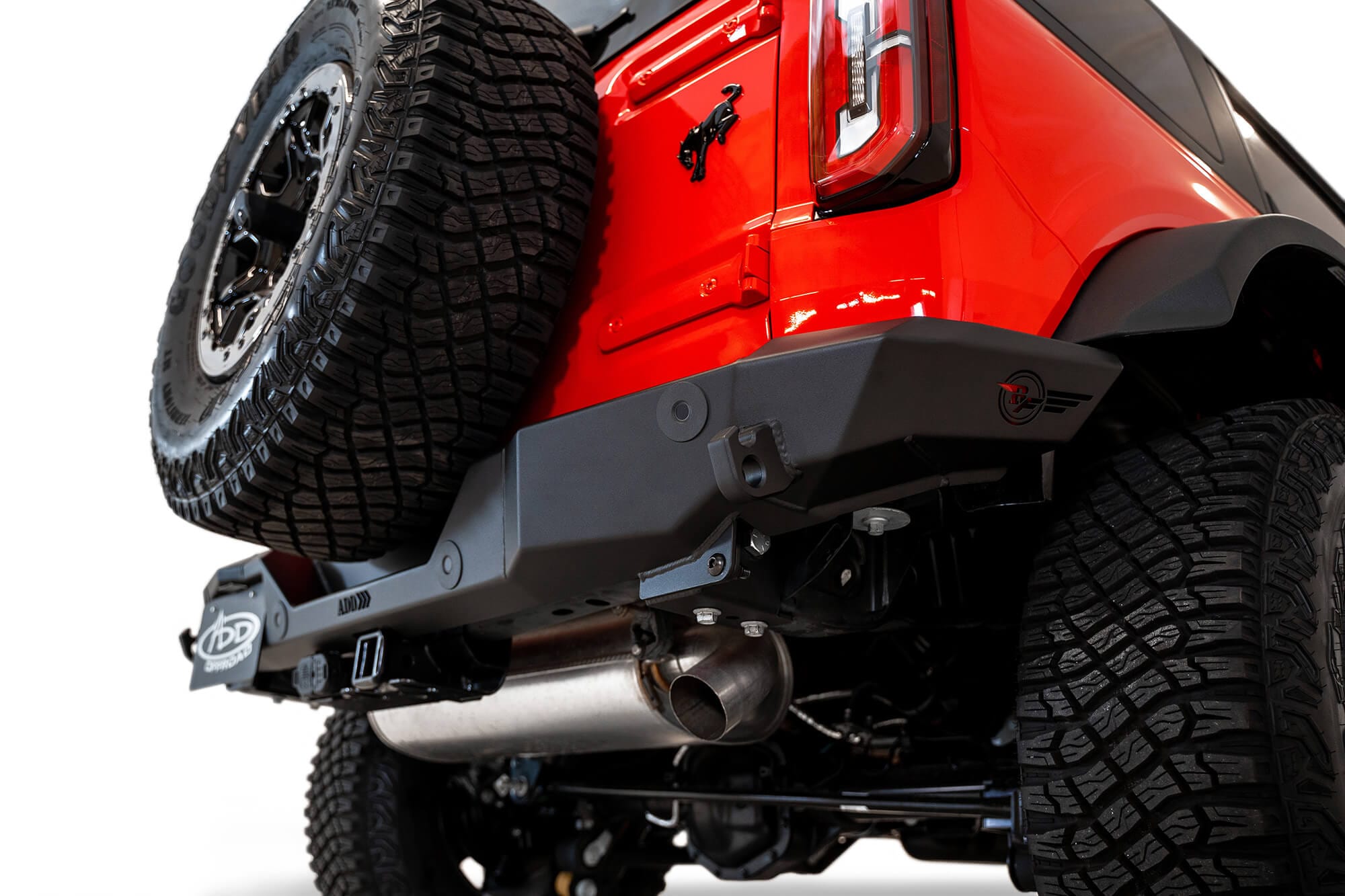 ADD R23012NA01NA 2021 - 2023 Ford Bronco Rock Fighter Rear Bumper - Rugged Truck Gear