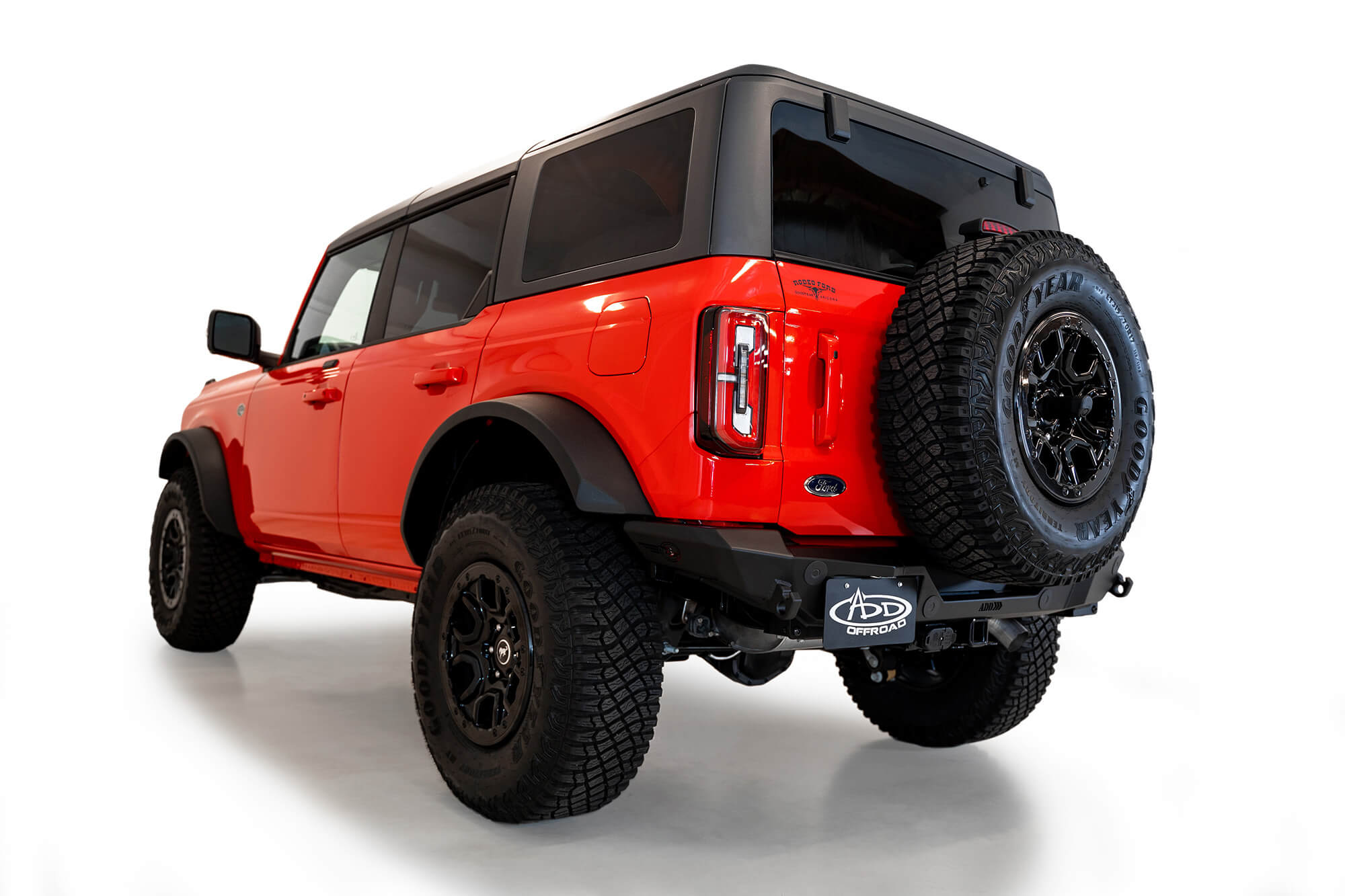 ADD R23012NA01NA 2021 - 2023 Ford Bronco Rock Fighter Rear Bumper - Rugged Truck Gear