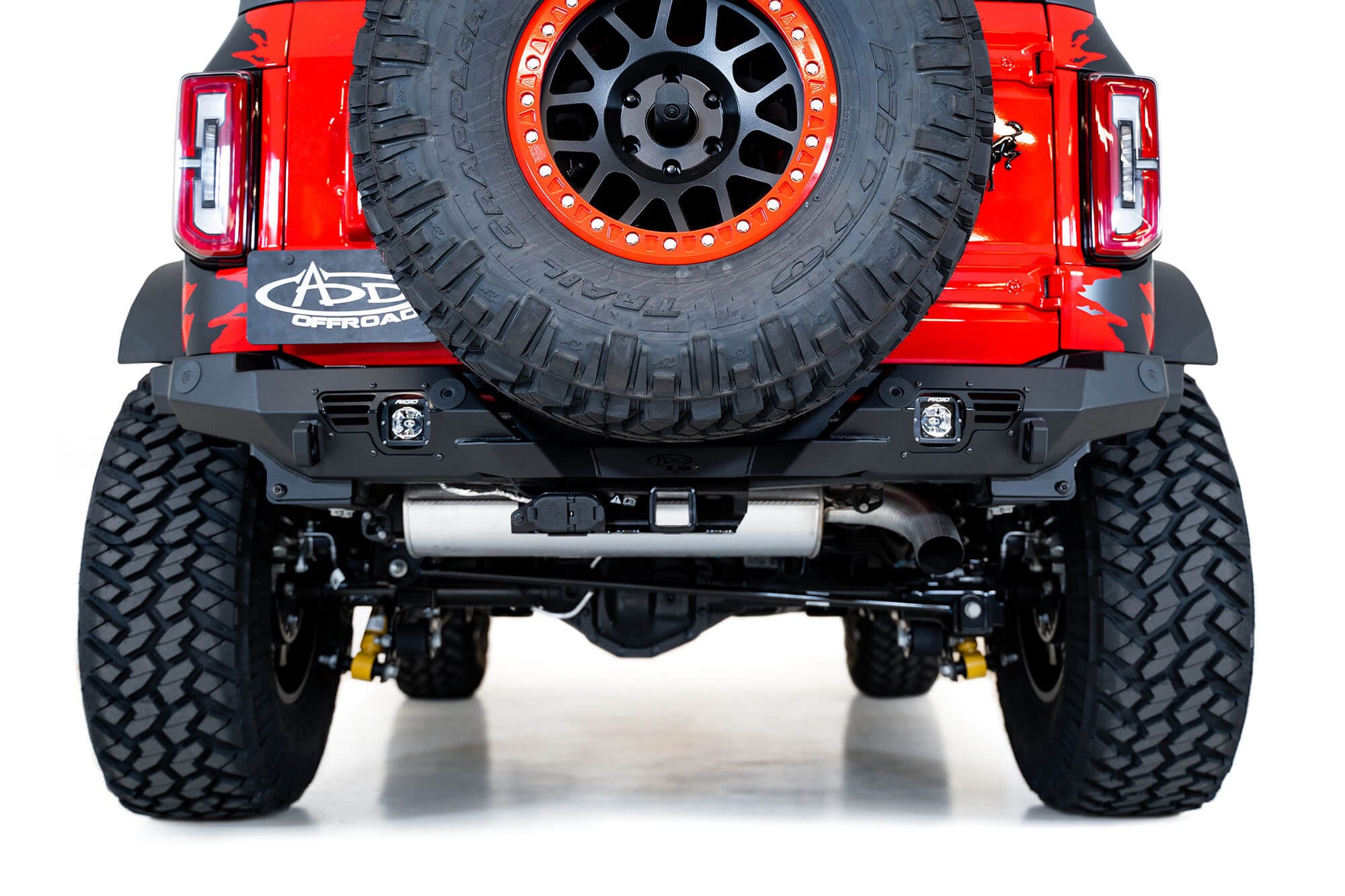 ADD R230141090103 2021 - 2023 Ford Bronco Bomber Rear Bumper - Rugged Truck Gear