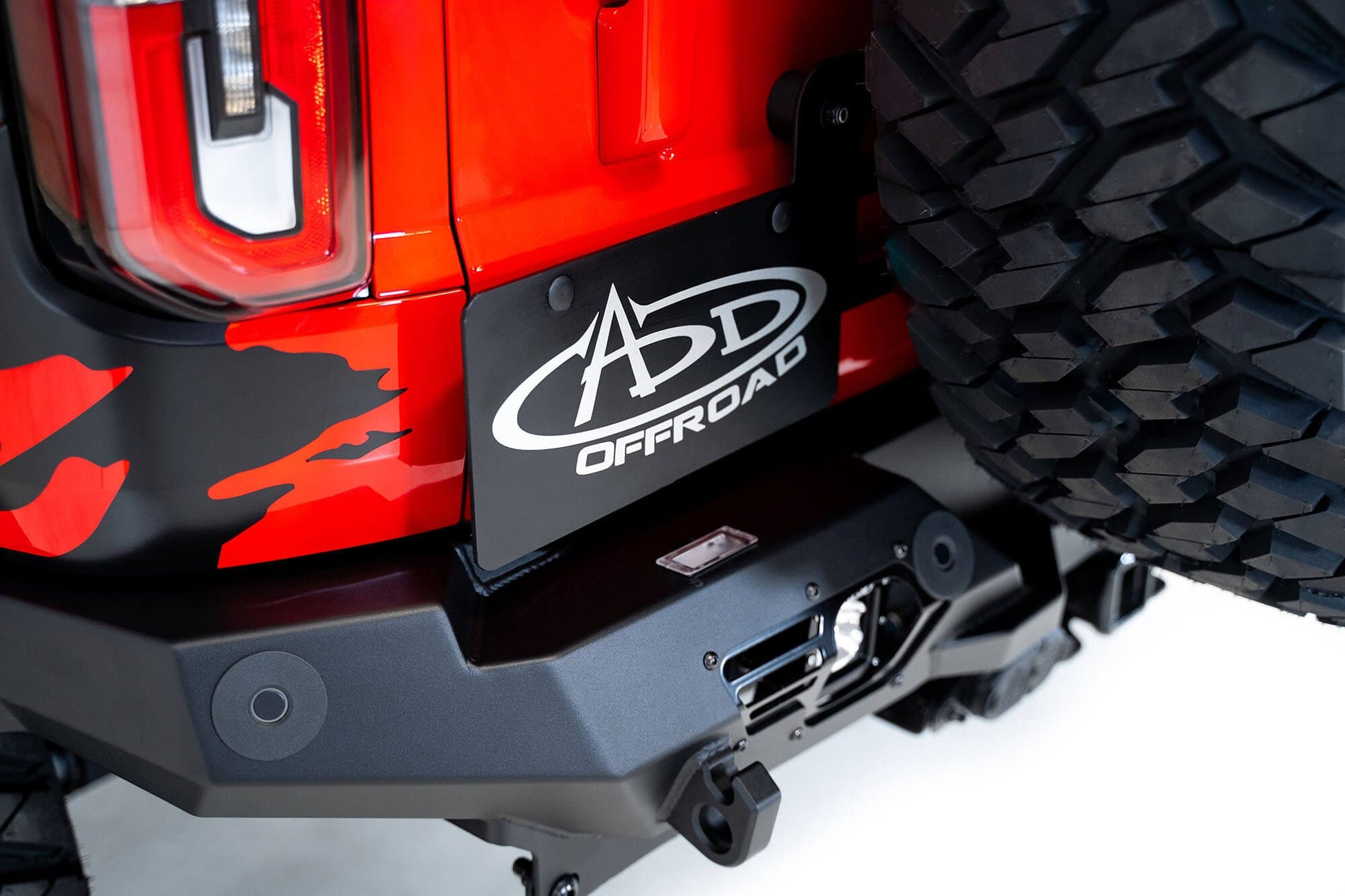 ADD R230141090103 2021 - 2023 Ford Bronco Bomber Rear Bumper - Rugged Truck Gear