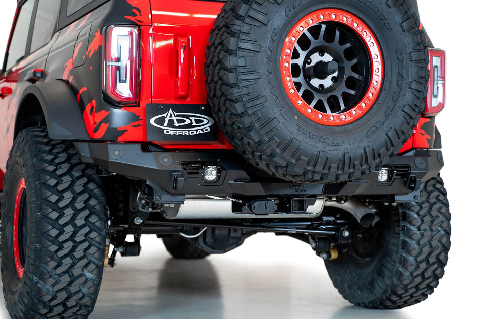 ADD R230141090103 2021 - 2023 Ford Bronco Bomber Rear Bumper - Rugged Truck Gear