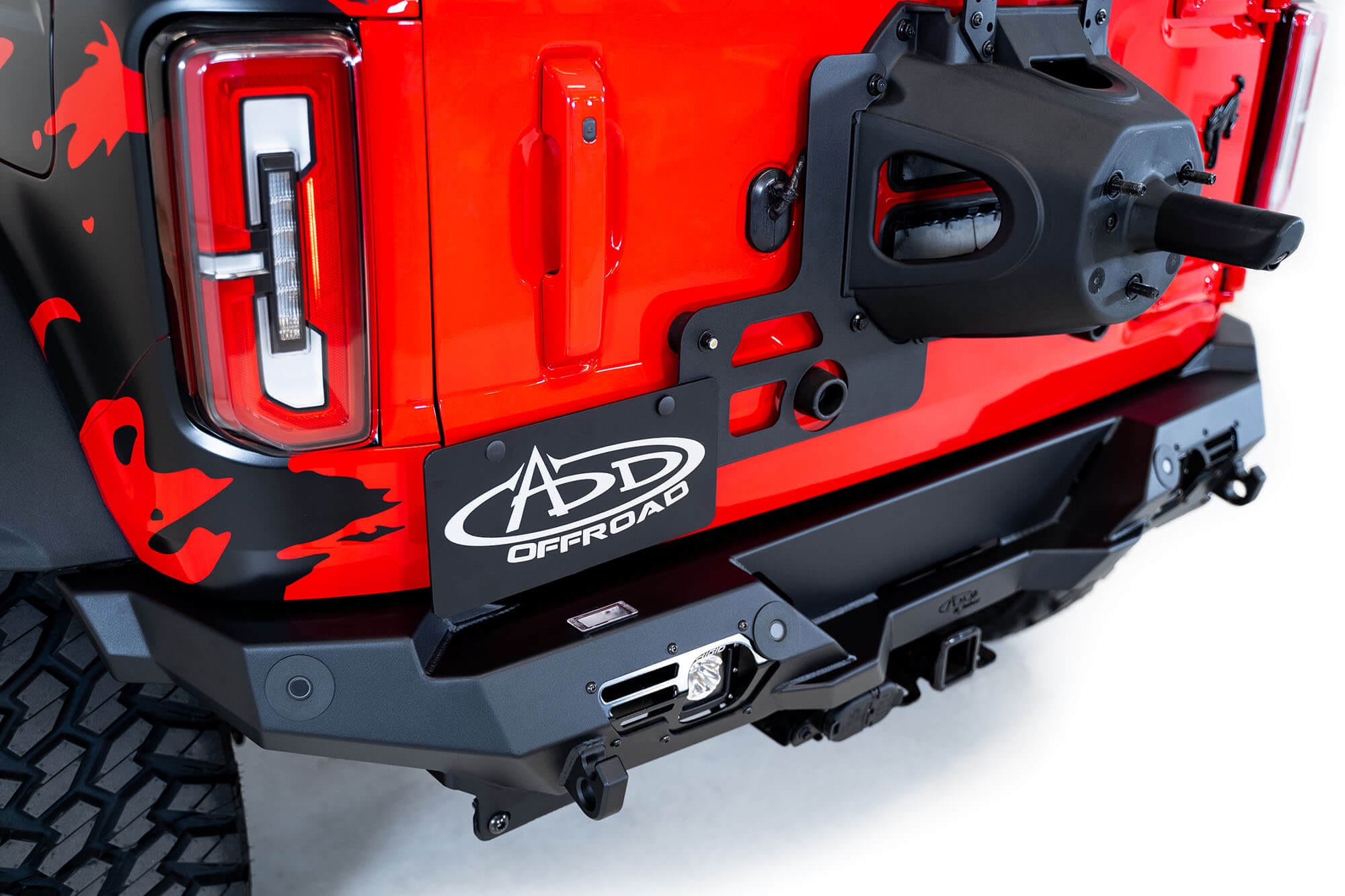 ADD R230141090103 2021 - 2023 Ford Bronco Bomber Rear Bumper - Rugged Truck Gear