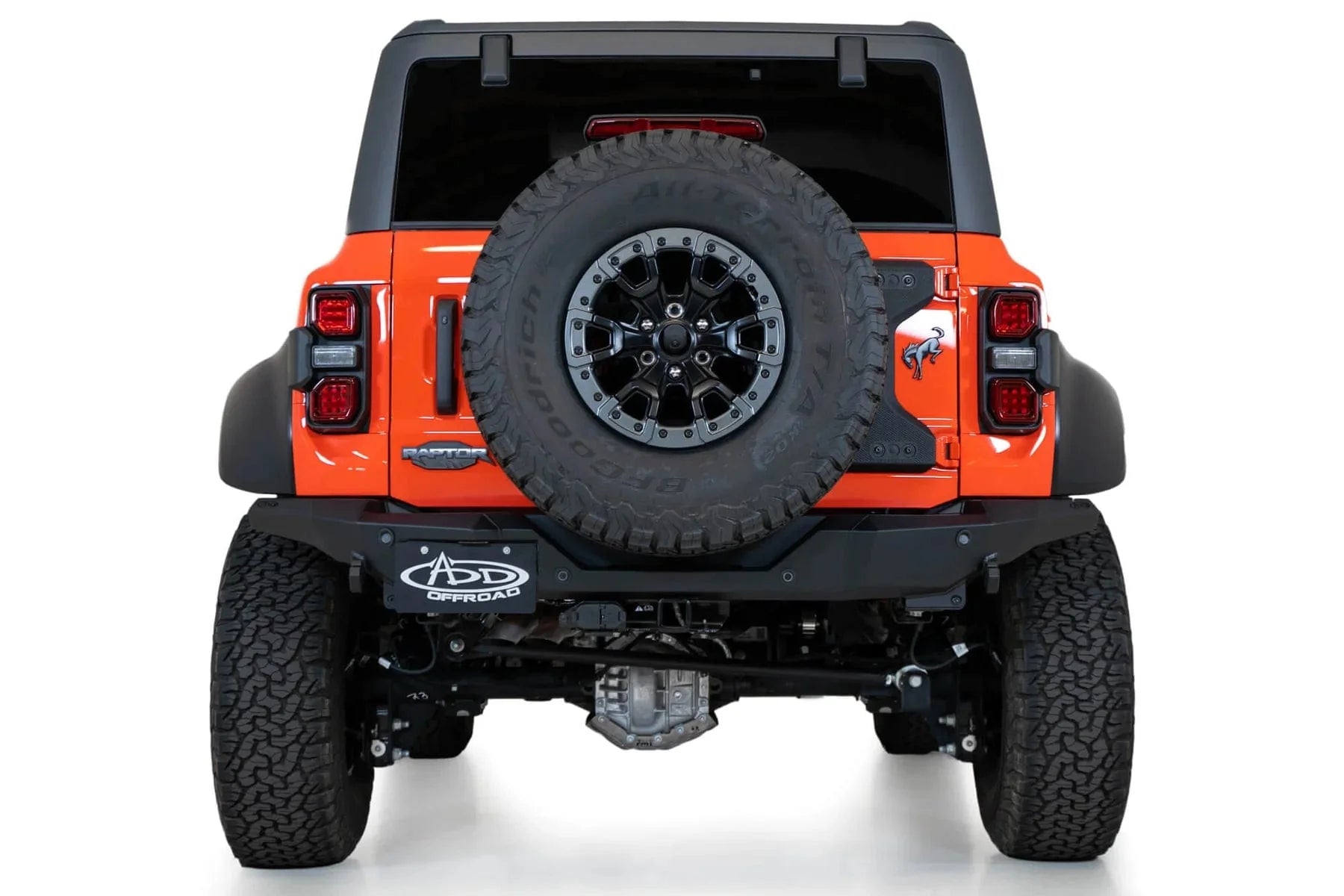 ADD R26012NA0103 2022 - 2023 Ford Bronco Raptor Rock Fighter Rear Bumper - Rugged Truck Gear