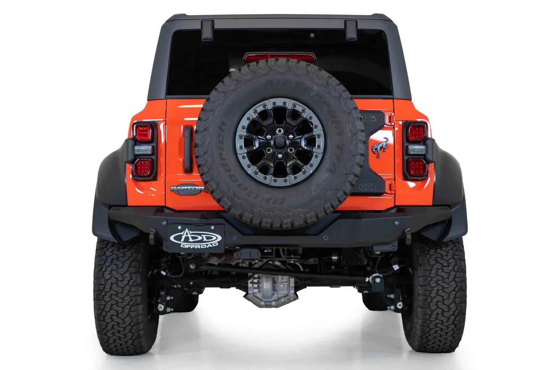 ADD R26012NA0103 2022 - 2023 Ford Bronco Raptor Rock Fighter Rear Bumper - Rugged Truck Gear