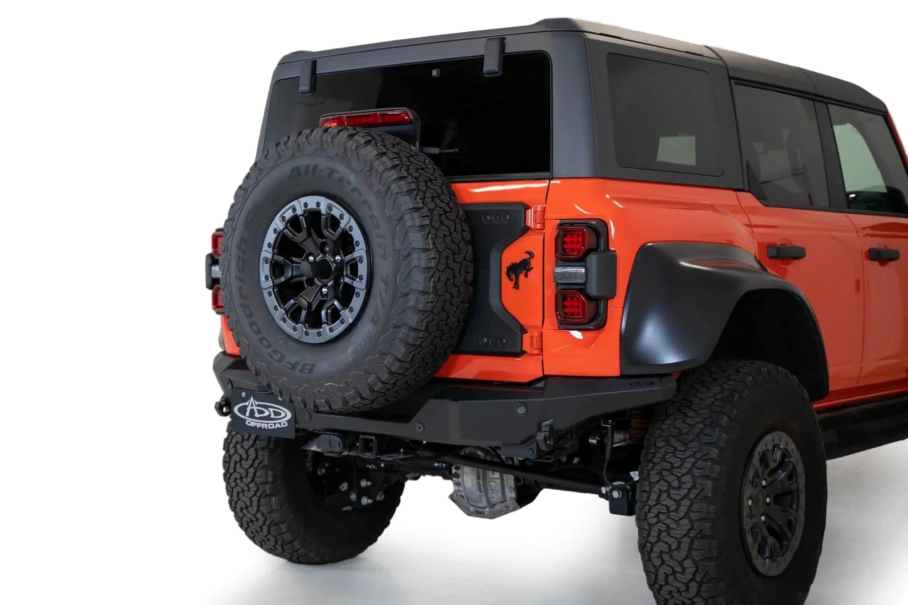 ADD R26012NA0103 2022 - 2023 Ford Bronco Raptor Rock Fighter Rear Bumper - Rugged Truck Gear
