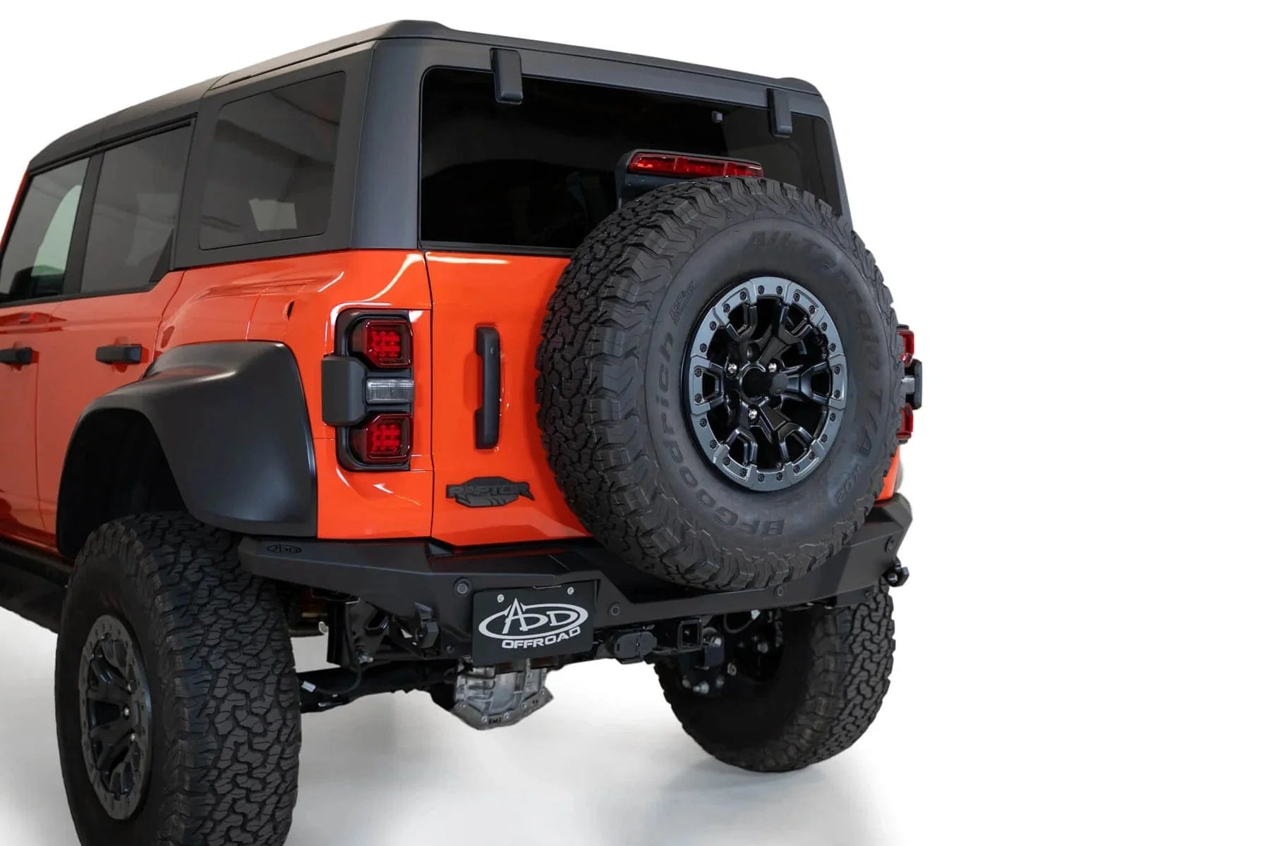 ADD R26012NA0103 2022 - 2023 Ford Bronco Raptor Rock Fighter Rear Bumper - Rugged Truck Gear