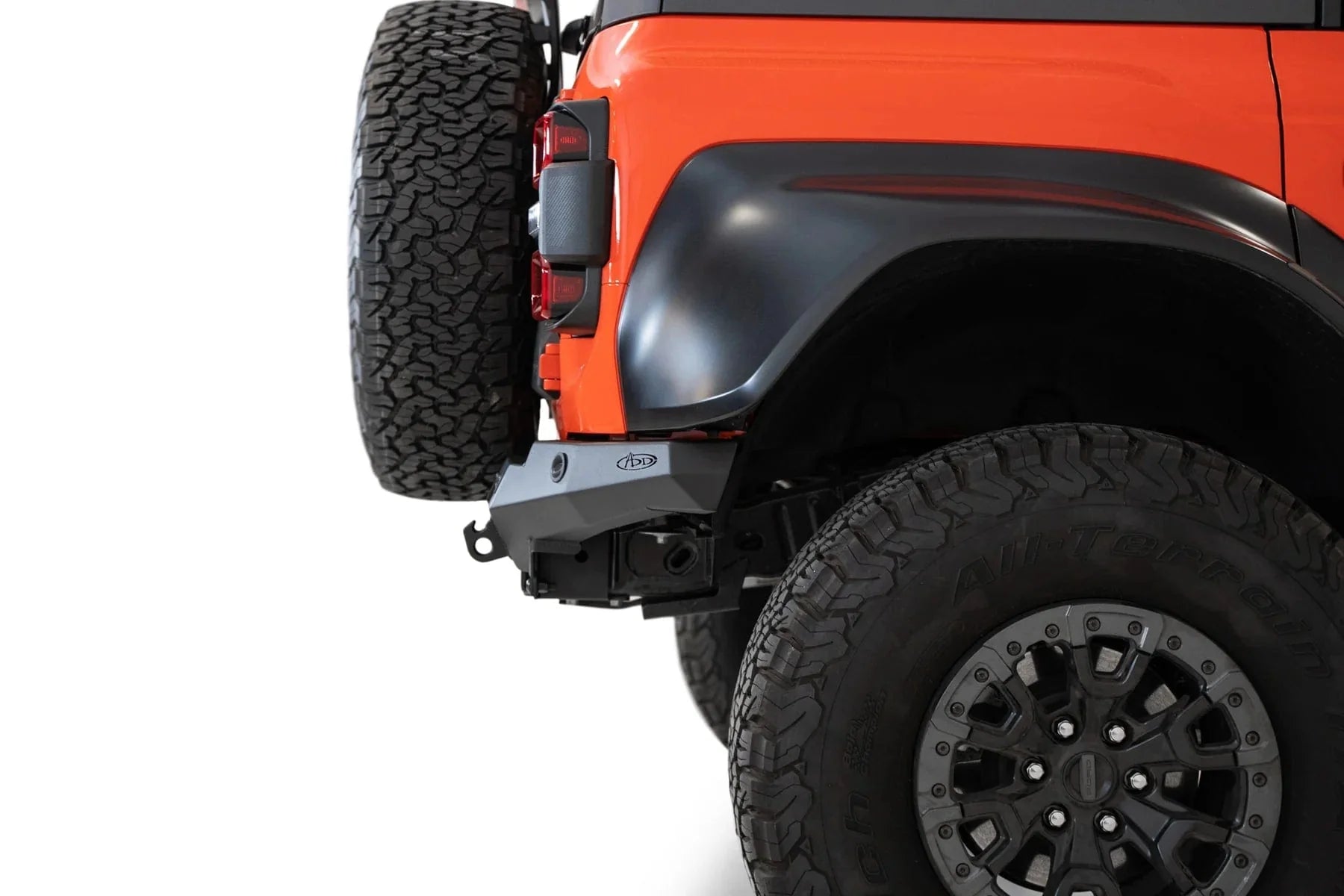 ADD R260141090103 2022 - 2023 Ford Bronco Raptor Bomber Rear Bumper - Rugged Truck Gear