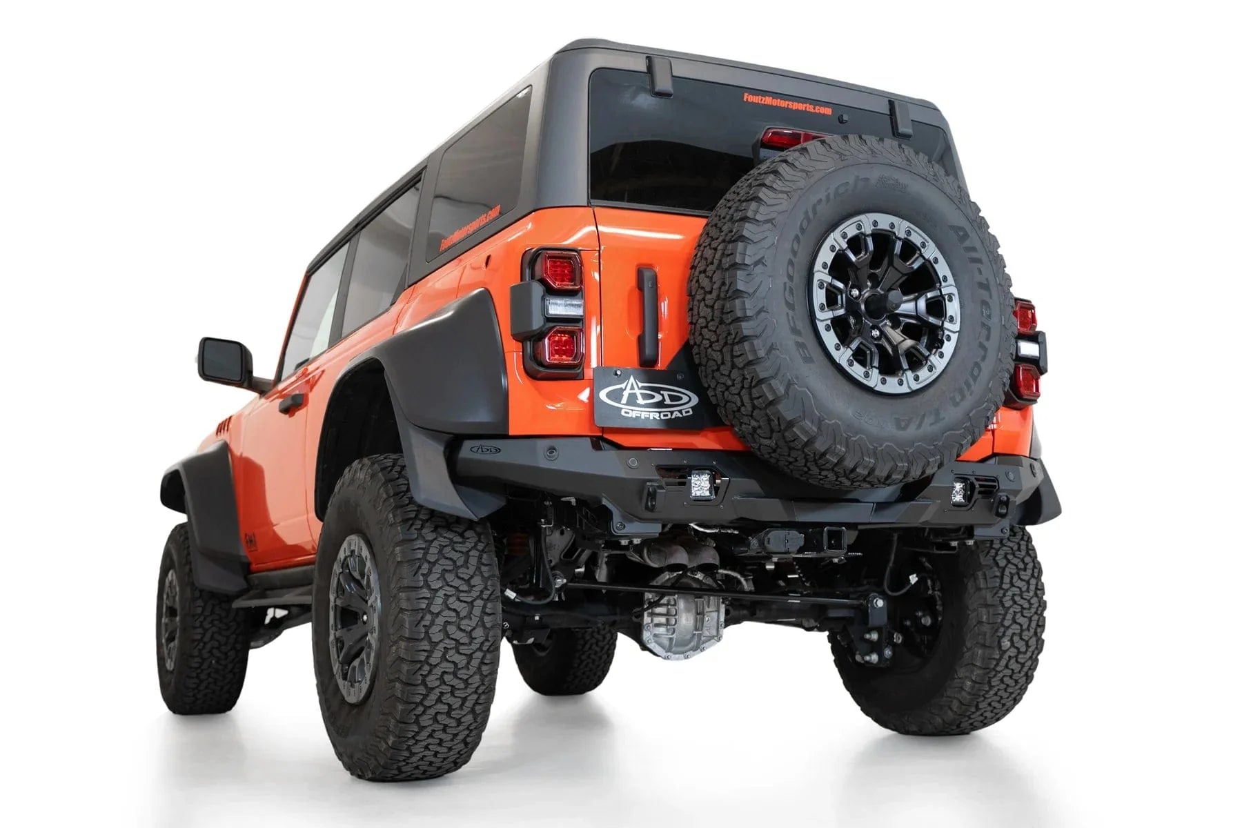 ADD R260141090103 2022 - 2023 Ford Bronco Raptor Bomber Rear Bumper - Rugged Truck Gear