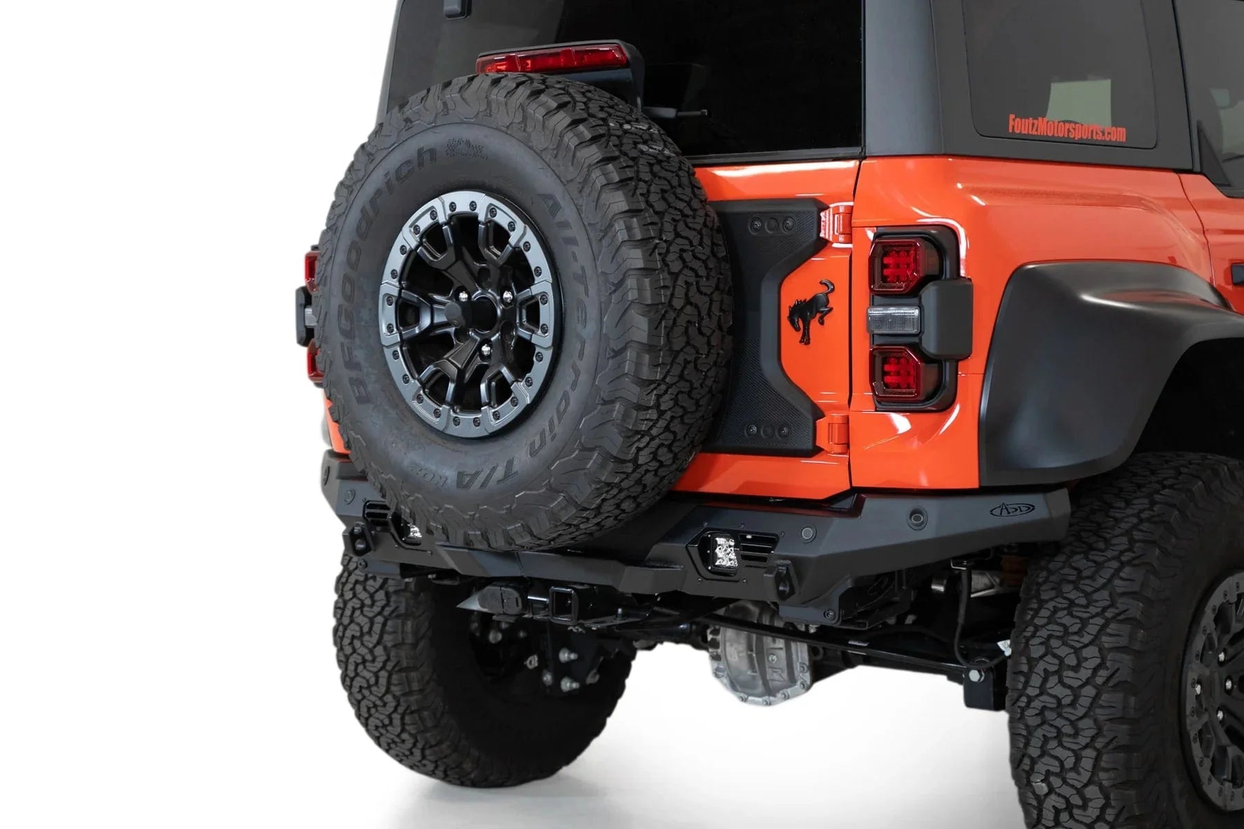 ADD R260141090103 2022 - 2023 Ford Bronco Raptor Bomber Rear Bumper - Rugged Truck Gear