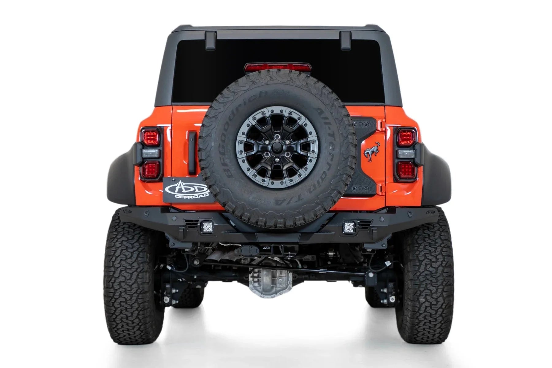 ADD R260141090103 2022 - 2023 Ford Bronco Raptor Bomber Rear Bumper - Rugged Truck Gear