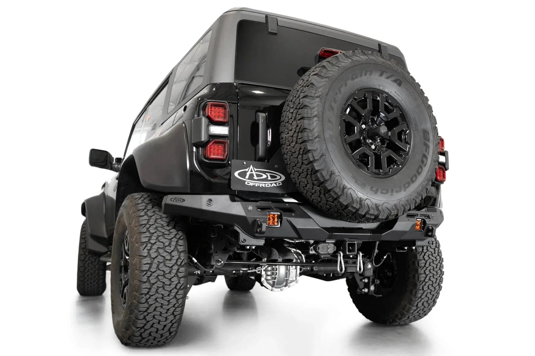 ADD R260191090103 2022 - 2023 Ford Bronco Raptor Phantom Rear Bumper - Rugged Truck Gear