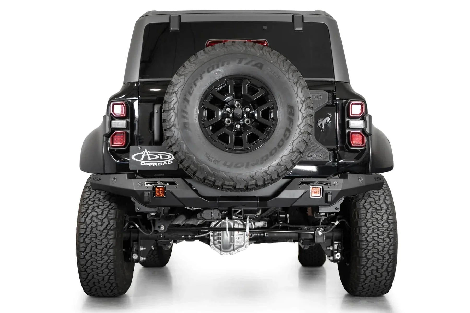 ADD R260191090103 2022 - 2023 Ford Bronco Raptor Phantom Rear Bumper - Rugged Truck Gear