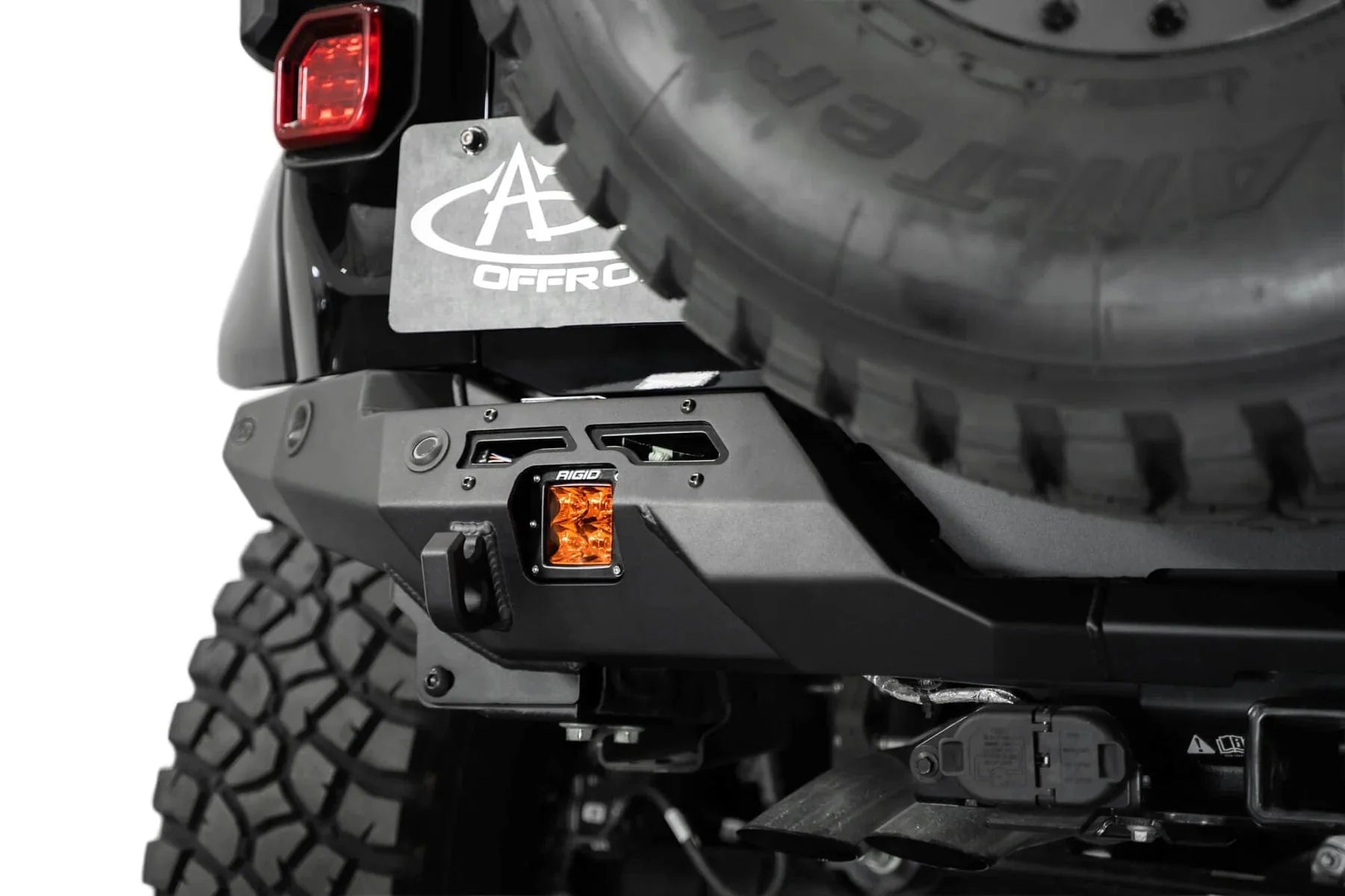 ADD R260191090103 2022 - 2023 Ford Bronco Raptor Phantom Rear Bumper - Rugged Truck Gear