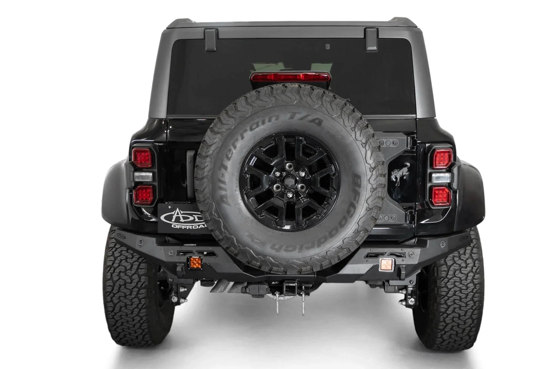 ADD R260191090103 2022 - 2023 Ford Bronco Raptor Phantom Rear Bumper - Rugged Truck Gear