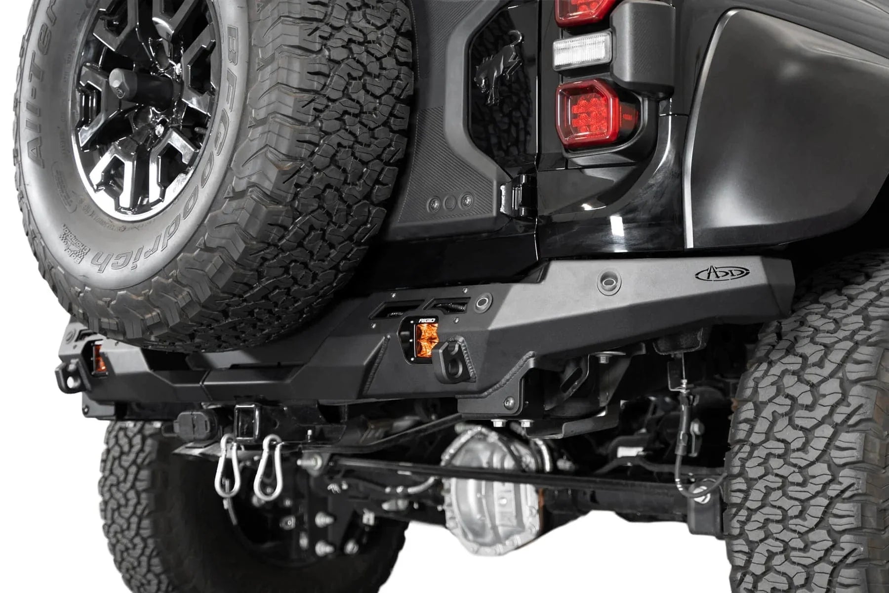 ADD R260191090103 2022 - 2023 Ford Bronco Raptor Phantom Rear Bumper - Rugged Truck Gear