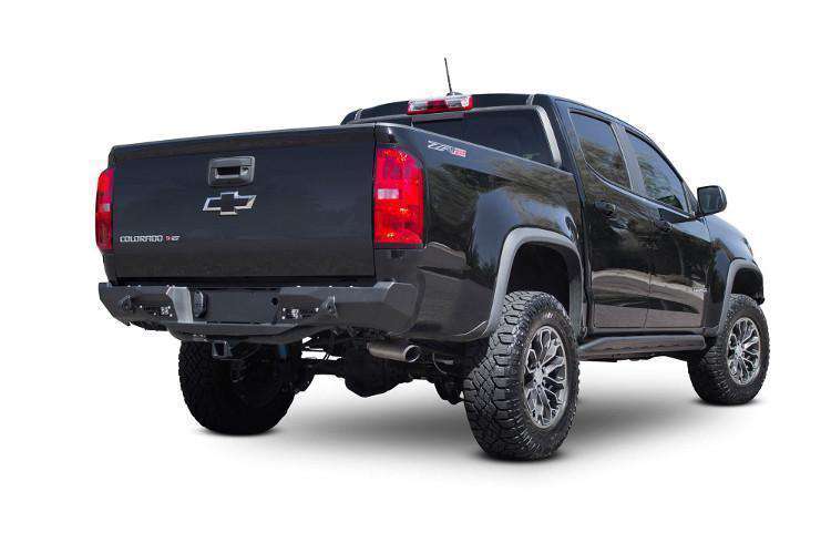 ADD R371021280103 Chevy Colorado ZR2 2017 - 2020 Stealth Fighter Rear Bumper - Rugged Truck Gear