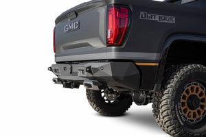 ADD R441051280103 2019-2021 GMC Sierra 1500 Stealth Fighter Rear Bumper with Exhaust Tips - BumperStock