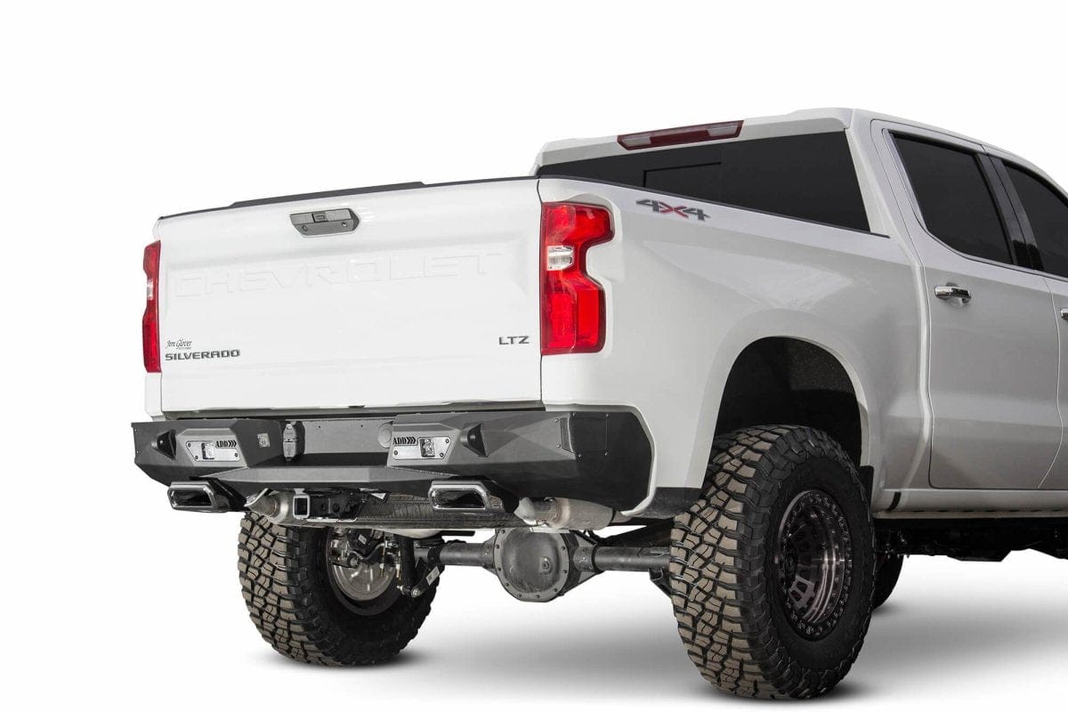 ADD R441081280103 2019 Chevy Silverado 1500 Stealth Fighter Rear Bumper - Rugged Truck Gear
