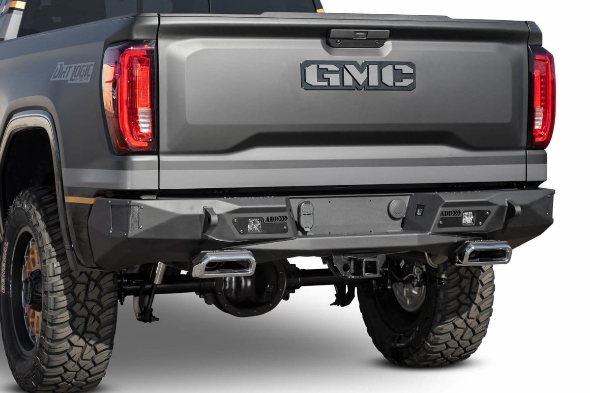 ADD R441081280103 2019 Chevy Silverado 1500 Stealth Fighter Rear Bumper - Rugged Truck Gear