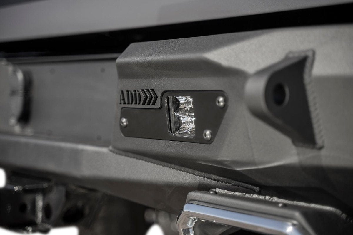ADD R441081280103 2019 Chevy Silverado 1500 Stealth Fighter Rear Bumper - Rugged Truck Gear