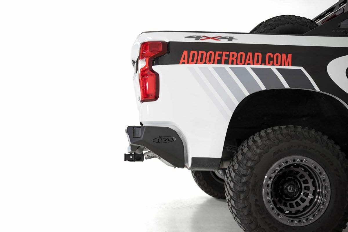 ADD R447711280103 2019 - 2022 Chevy Silverado 1500 Stealth Rear Bumper - Rugged Truck Gear